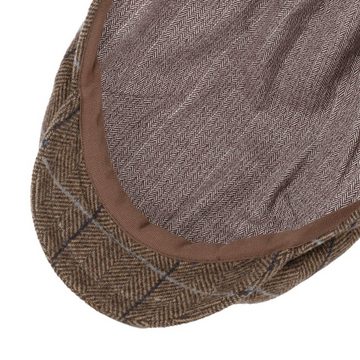 Stetson Flat Cap (1-St) Schirmmütze mit Schirm, Made in the EU