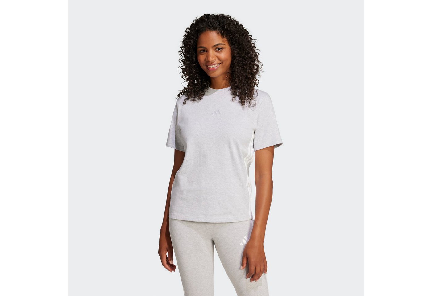 adidas Sportswear T-Shirt W 3S SJ T sportlicher Stil, mit Rundhalsausschnitt, ohne Verschluss