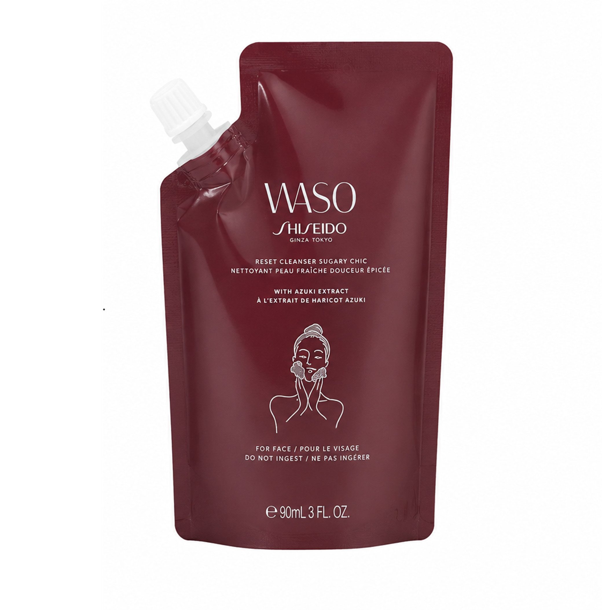 SHISEIDO Gesichtsreinigungsgel Shiseido Reset Cleanser Sugary Chic Reinigungsgel, 90 ml