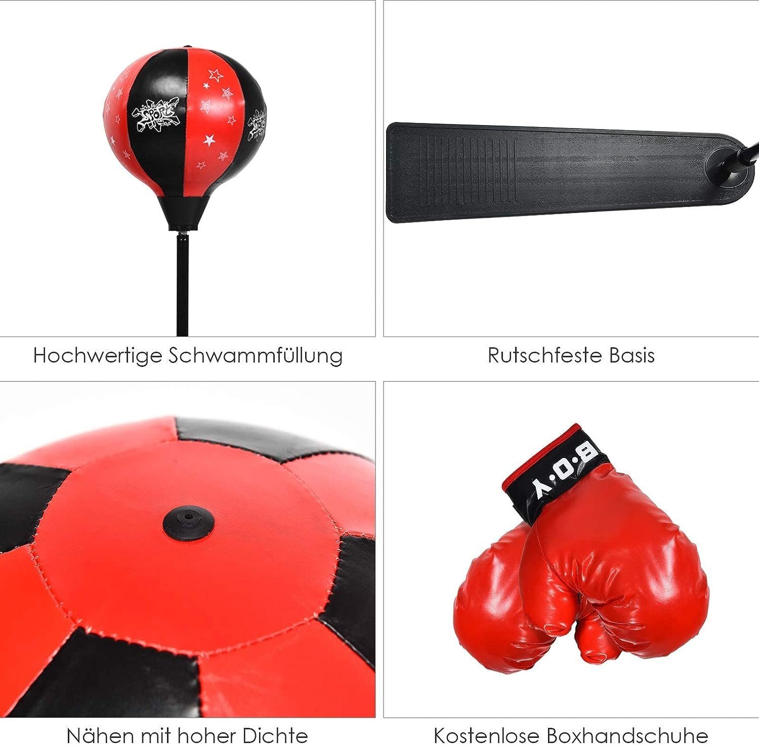 KOMFOTTEU Punchingball (Set), 85 cm von 130 Boxsack bis
