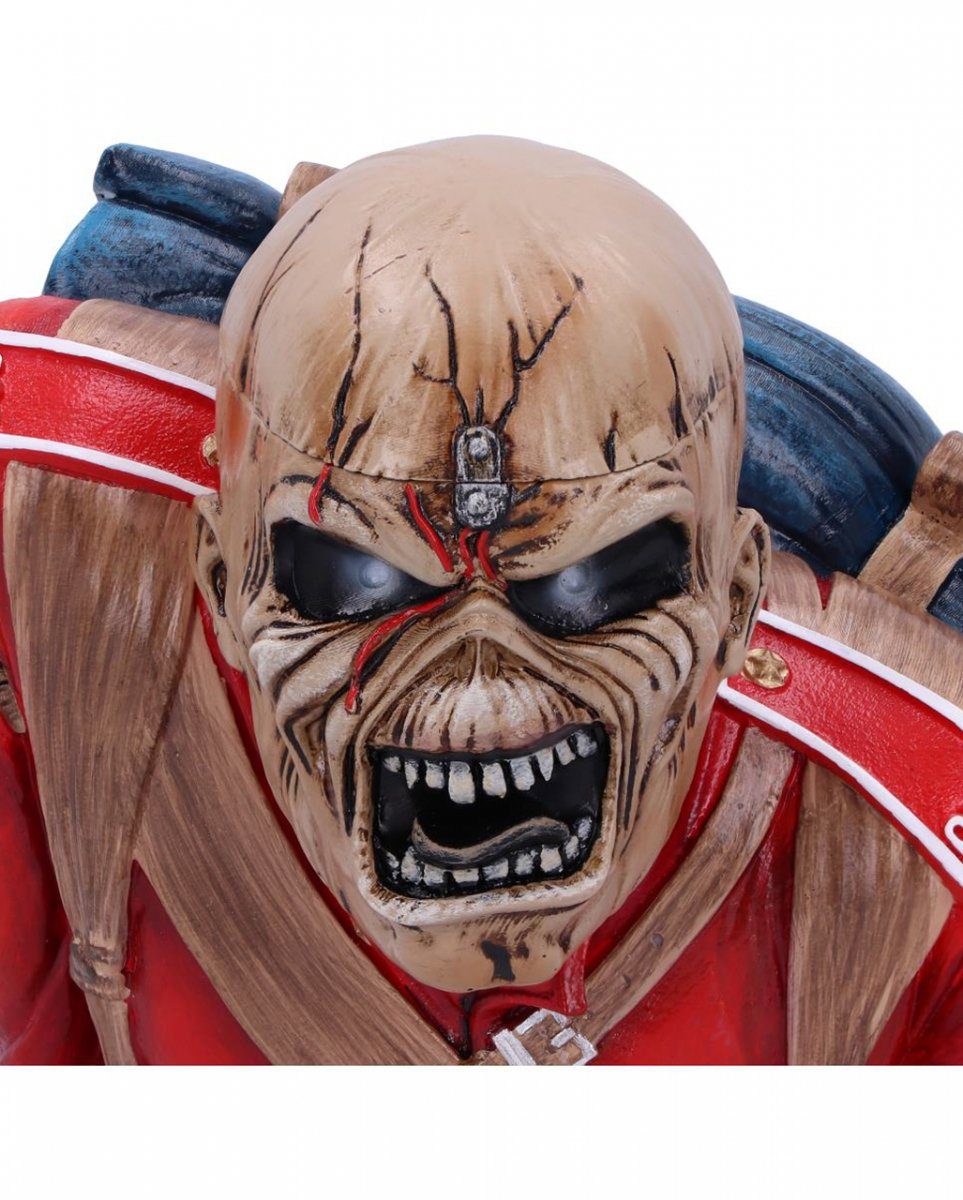 Horror-Shop Dekofigur Iron mit Figur Maiden Trooper The Geheimfach12cm