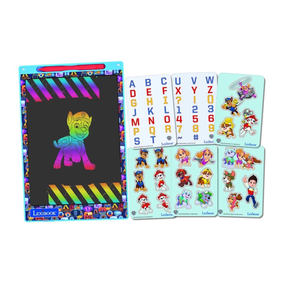 PAW PATROL Kreativset Paw Patrol Mal und Schreibtablet Chase Marshall & Skye