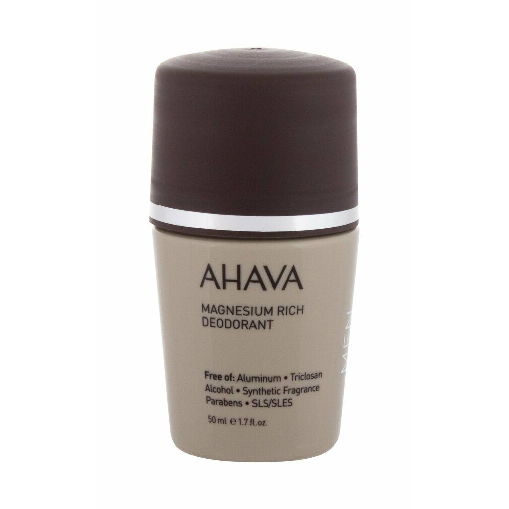 AHAVA Deo-Roller Men Roll-On Magnesium Rich Deodorant
