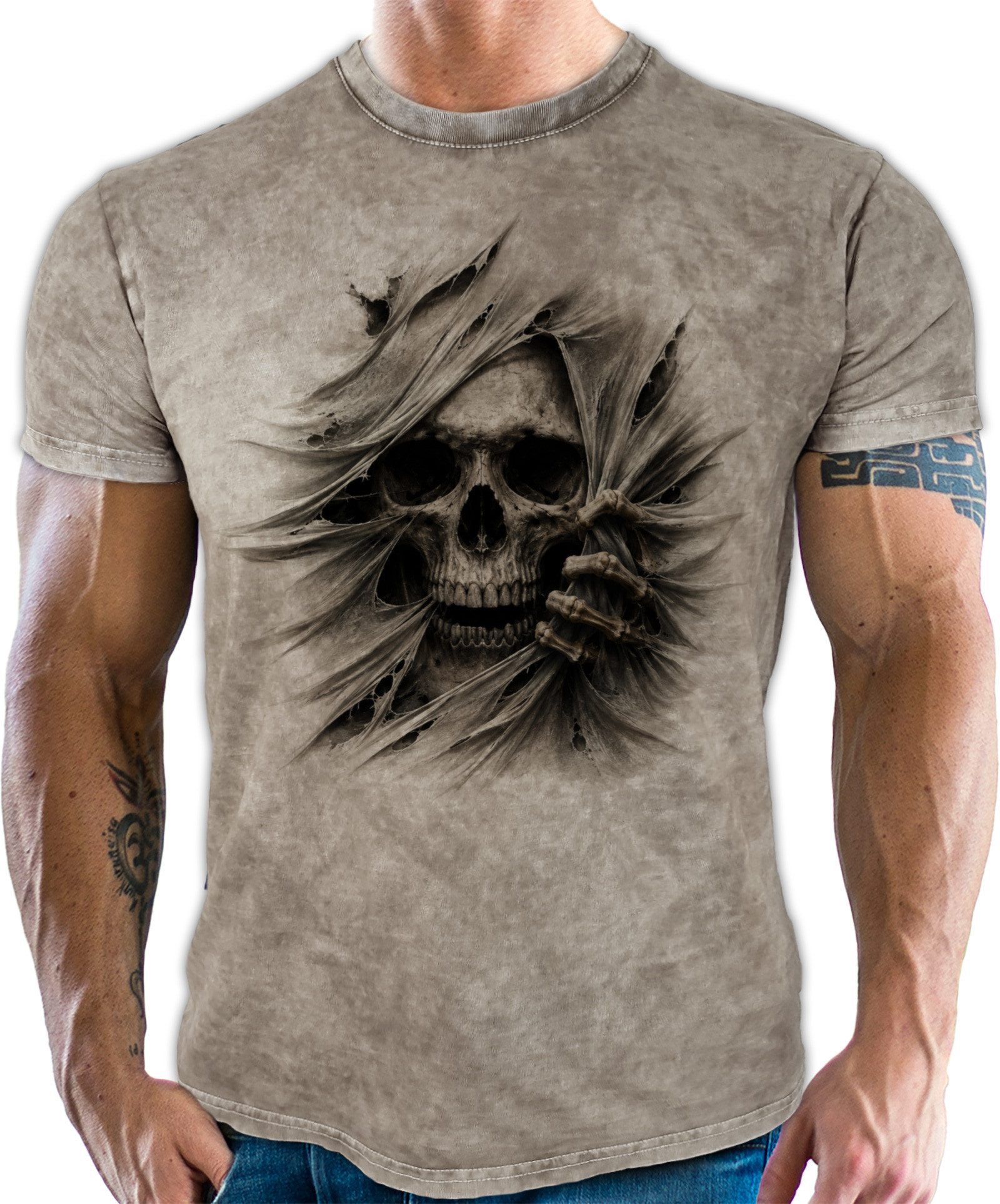 LOBO NEGRO® T-Shirt für Halloween und Karneval