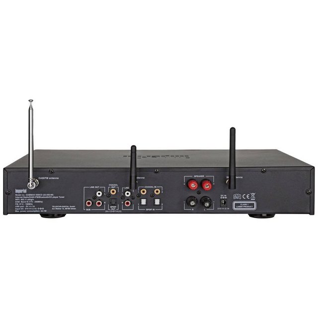 IMPERIAL by TELESTAR Audioverstärker (Bluetooth®, DAB , Internetradio, USB, WLAN)  - Onlineshop OTTO