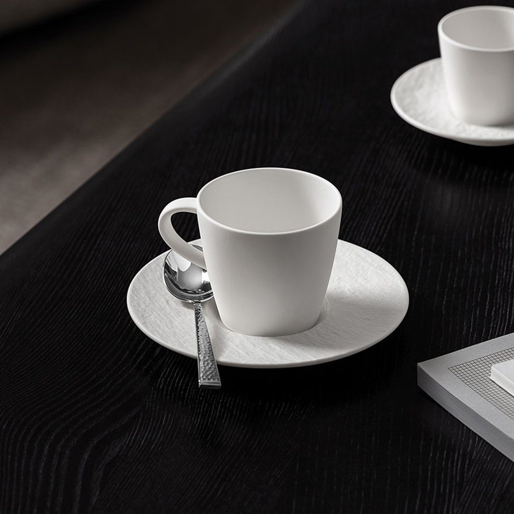 Villeroy & Boch Tasse Manufacture Tasse, 1-tlg., Porzellan, Premium Porcelain, mikrow.- & spülm.sicher, Made in Germany