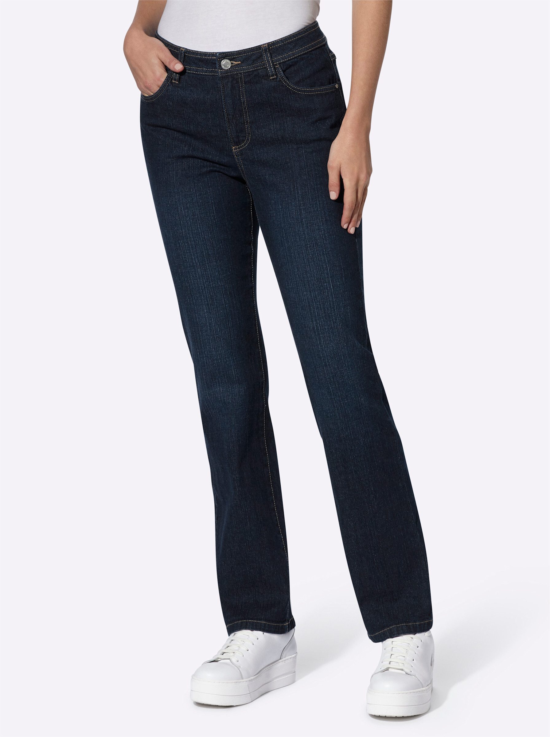 Casual Looks 5-Pocket-Jeans 1 Stk. tlg. günstig online kaufen
