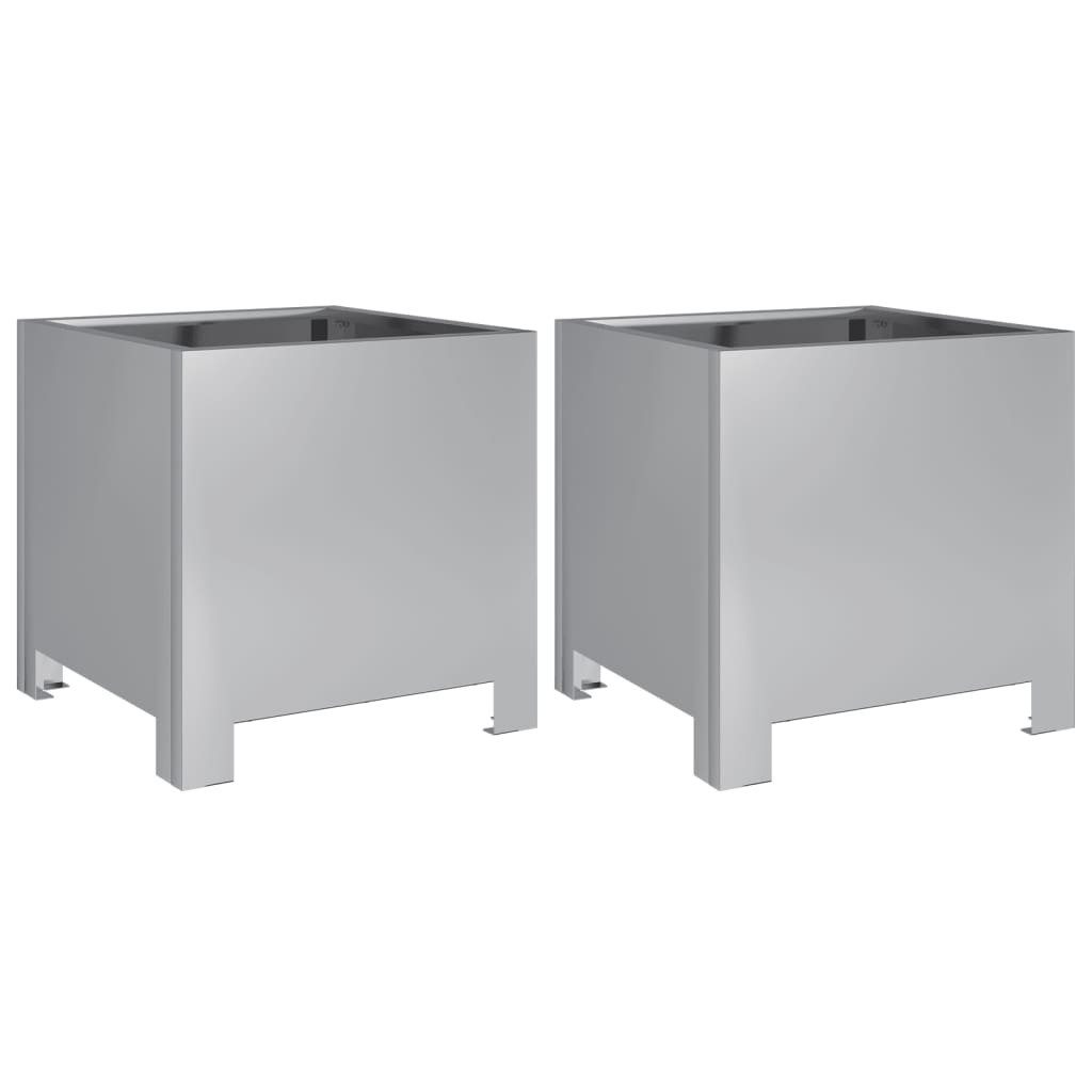 vidaXL Blumentopf Pflanzkübel 2 Stk. 30x30x30 günstig online kaufen