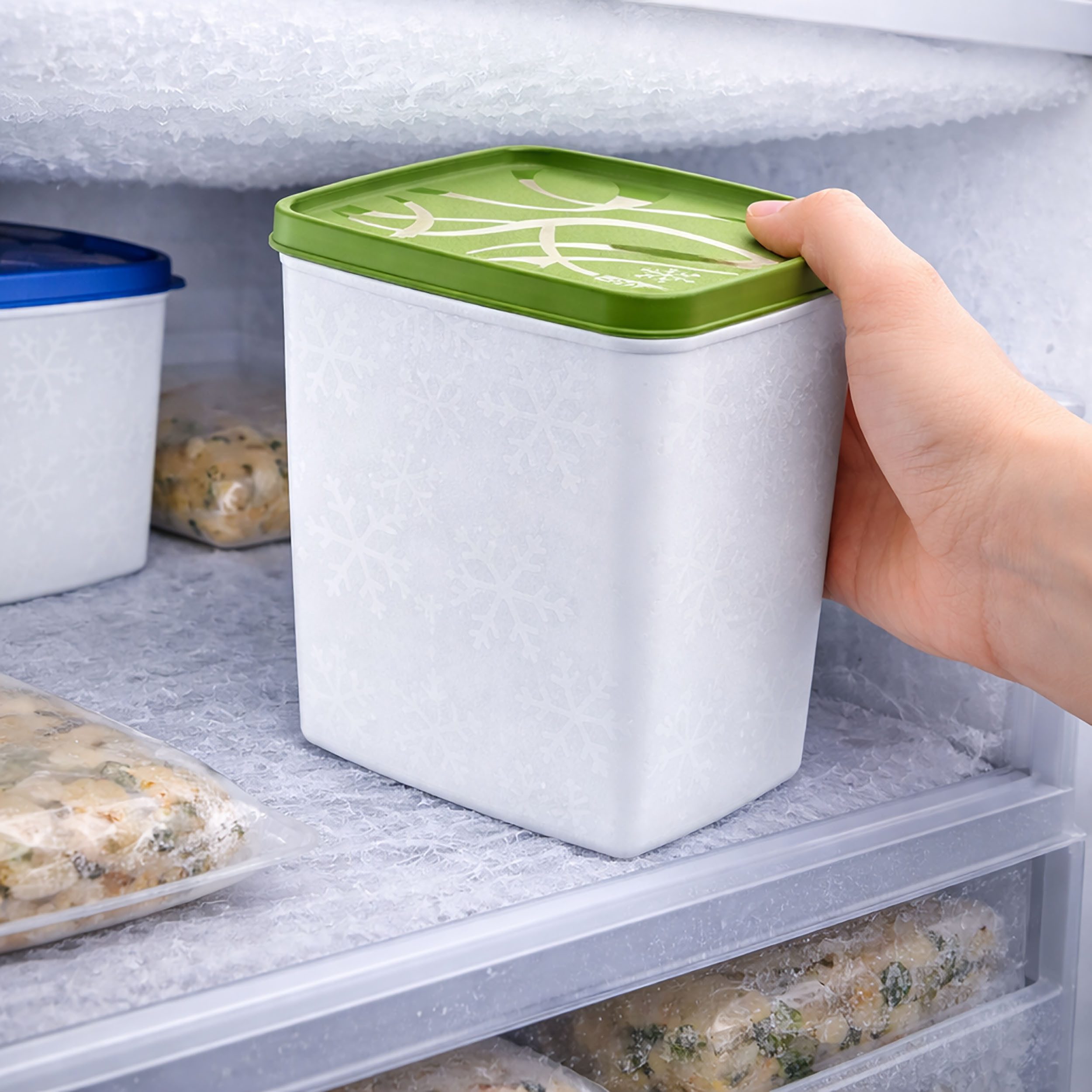 Annastore Vorratsdose Hochwertige Tiefkühldosen - Gefrierdosen - Tiefkühlboxen, von -20°C bis + 100°C - Gefrierboxen Luftdicht – Bild 4 von 5