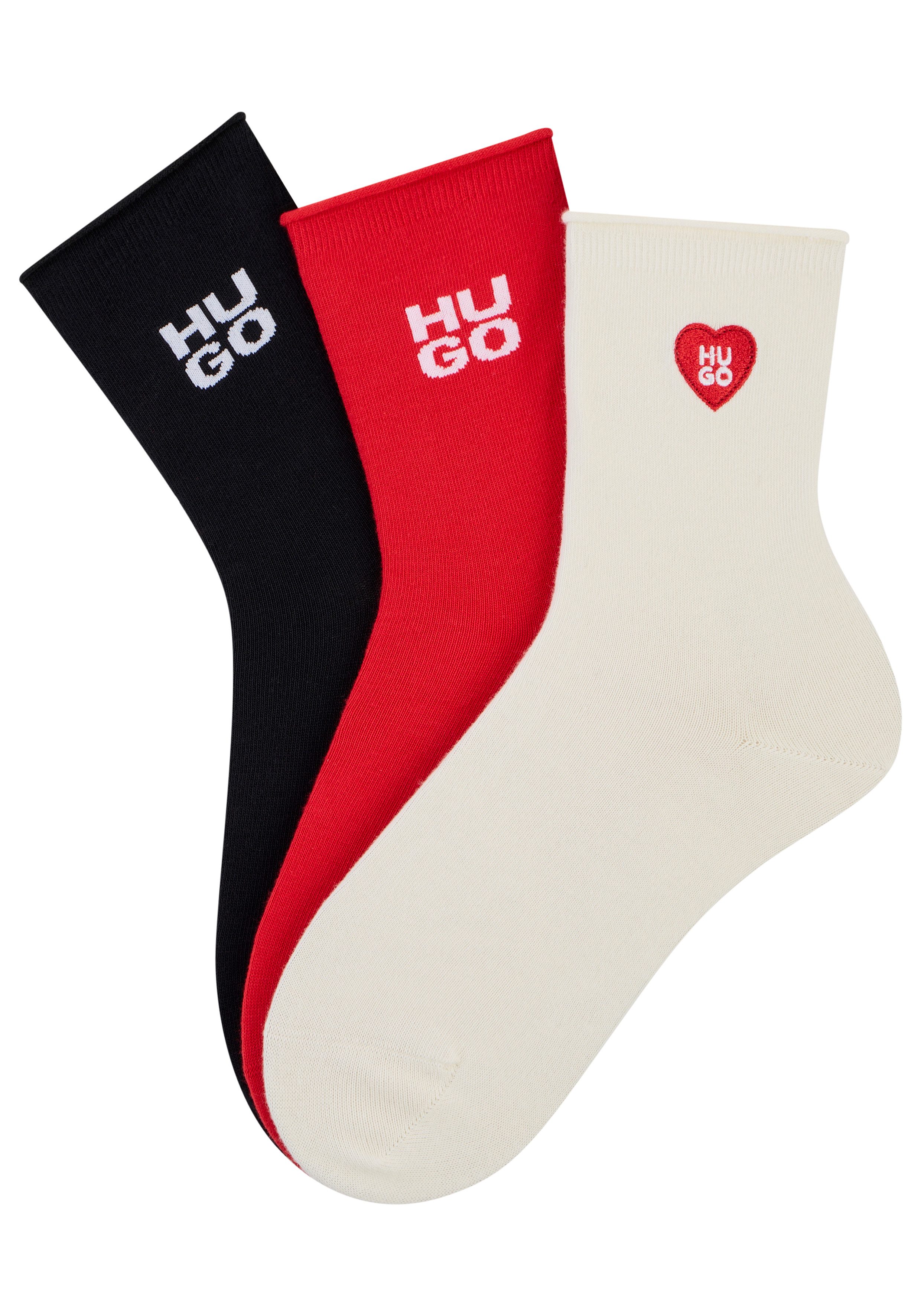 HUGO Socken 3P QS HEART