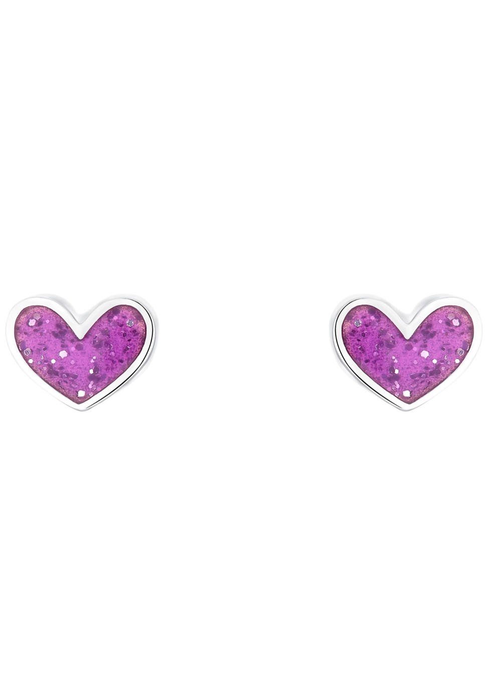 Prinzessin Lillifee Paar Ohrstecker Purple Heart