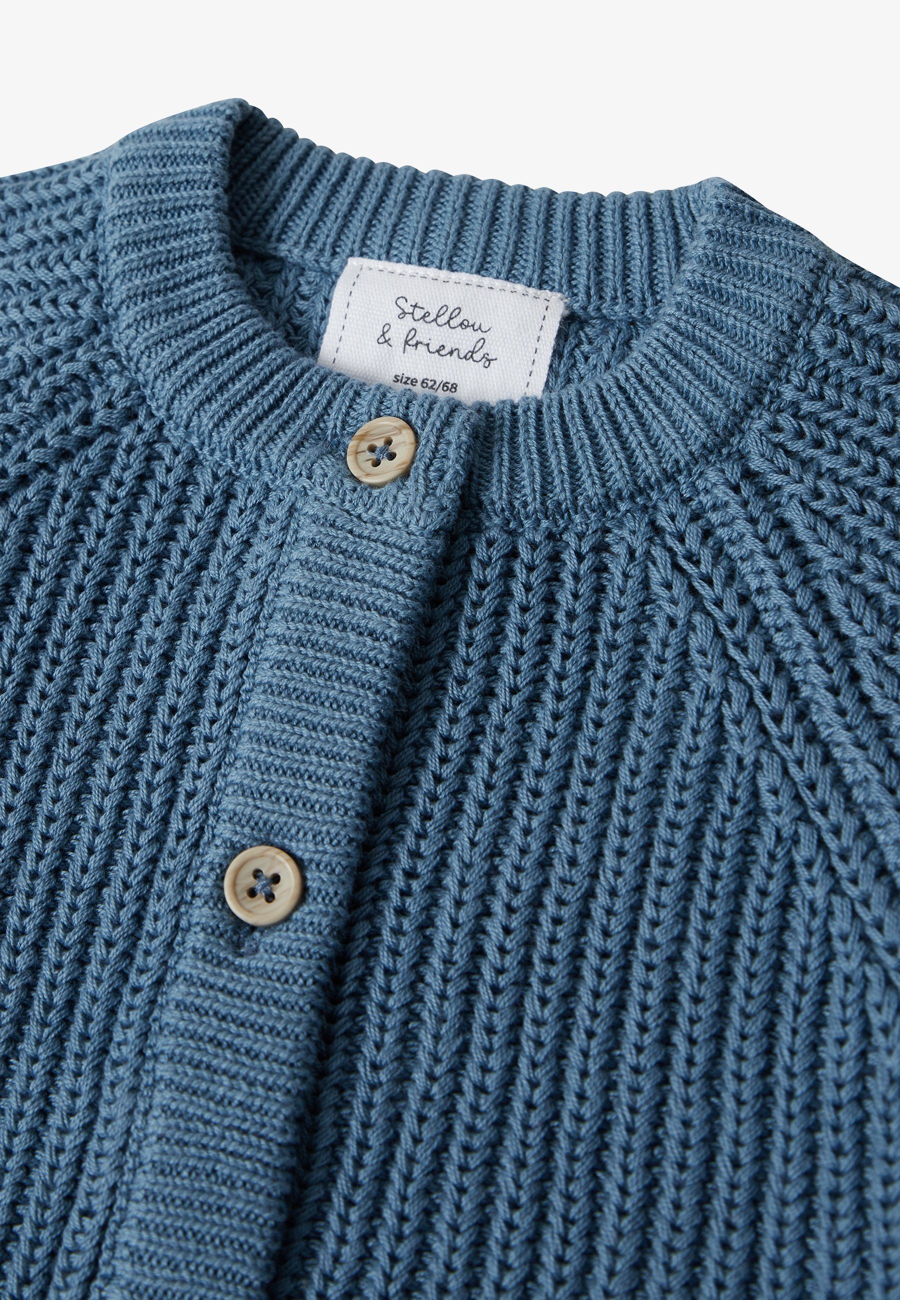 Stellou & friends Strickjacke Gerippter Cardigan Gerippter Cardigan – Bild 3 von 3