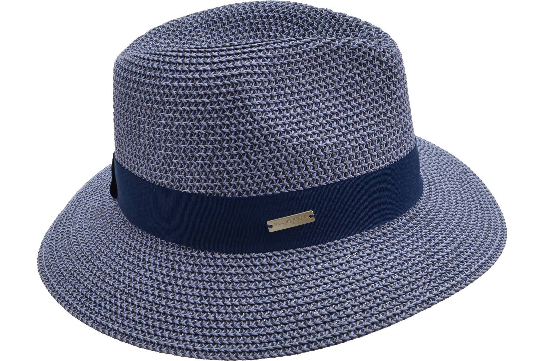 Seeberger Sonnenhut Papierstroh Mix Fedora mit günstig online kaufen