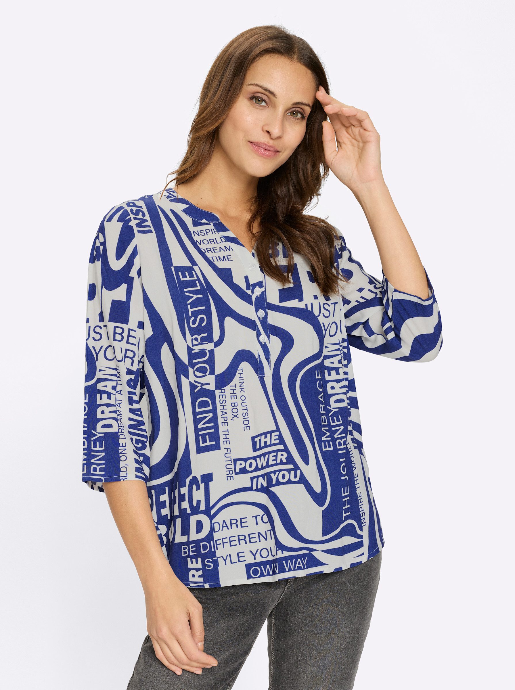 Witt Klassische Bluse Schlupfbluse . günstig online kaufen