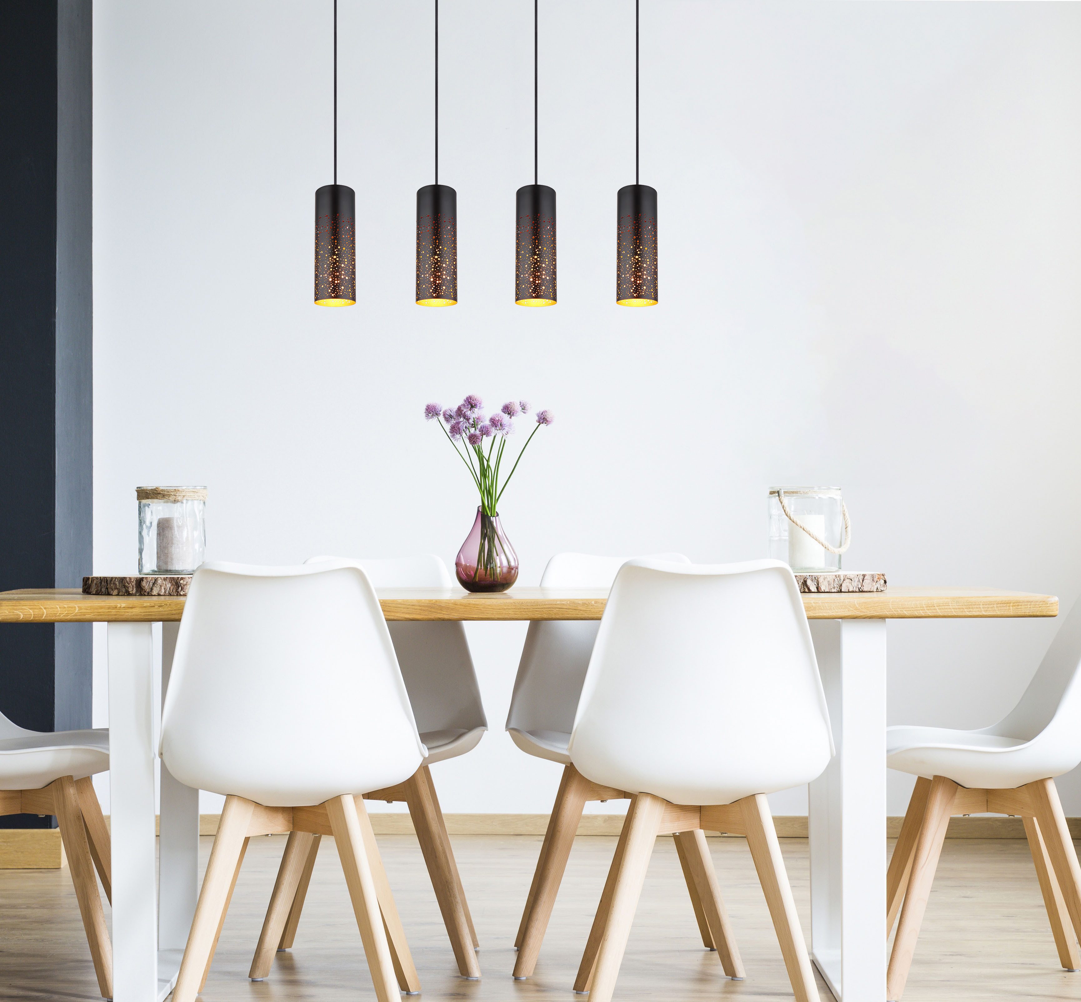 GLOBO LIGHTING Hängeleuchte CROCKY, ohne Leuchtmittel, günstig online kaufen