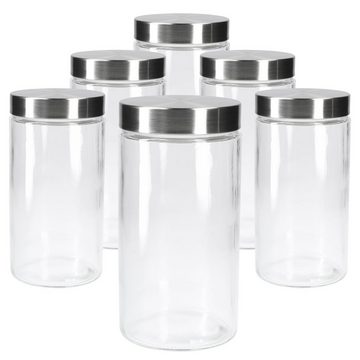 MamboCat Vorratsglas 6er Set Bera Vorratsglas 1.7L, Glas