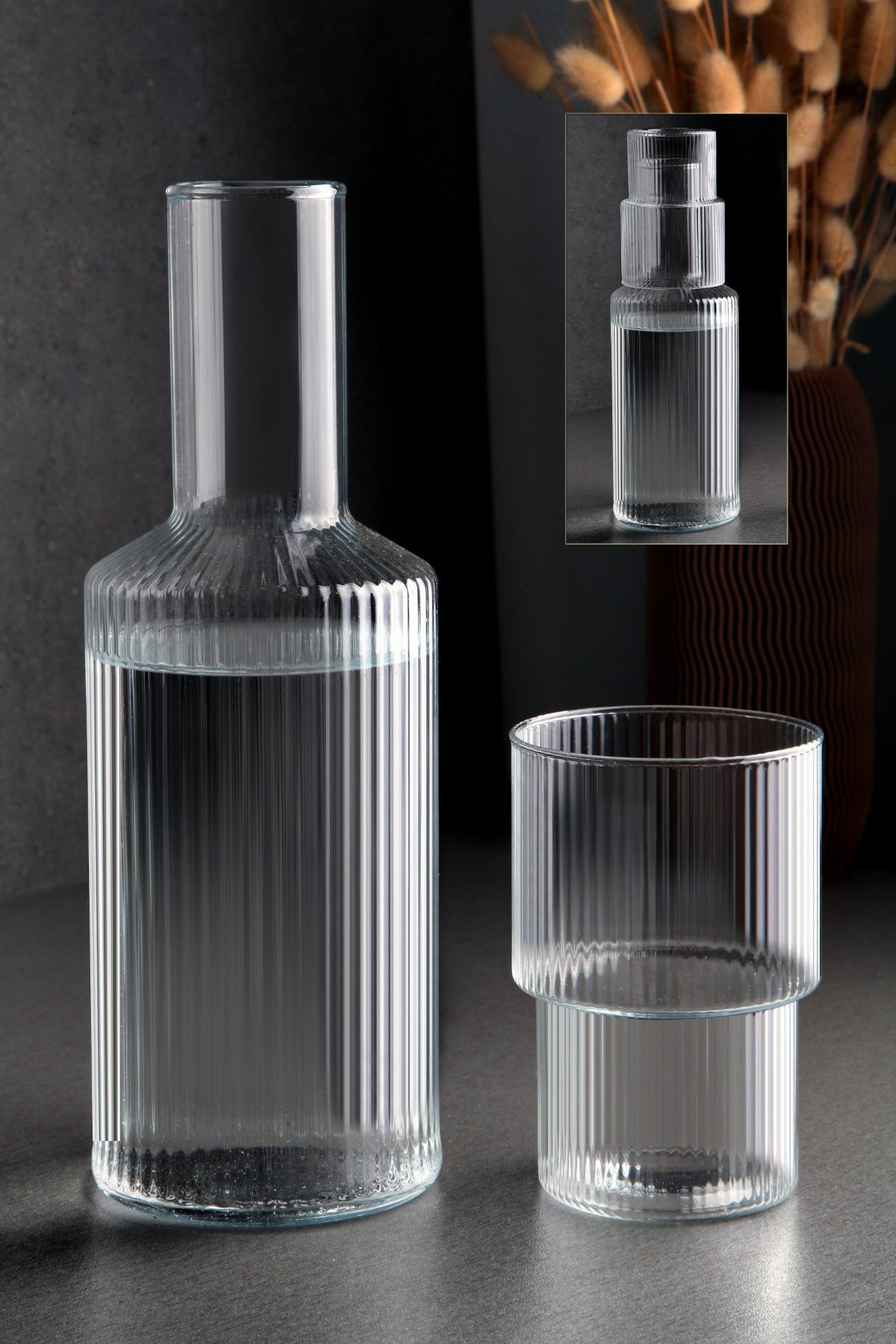 Hermia Concept Wasserkaraffe 100% GLASS E1317