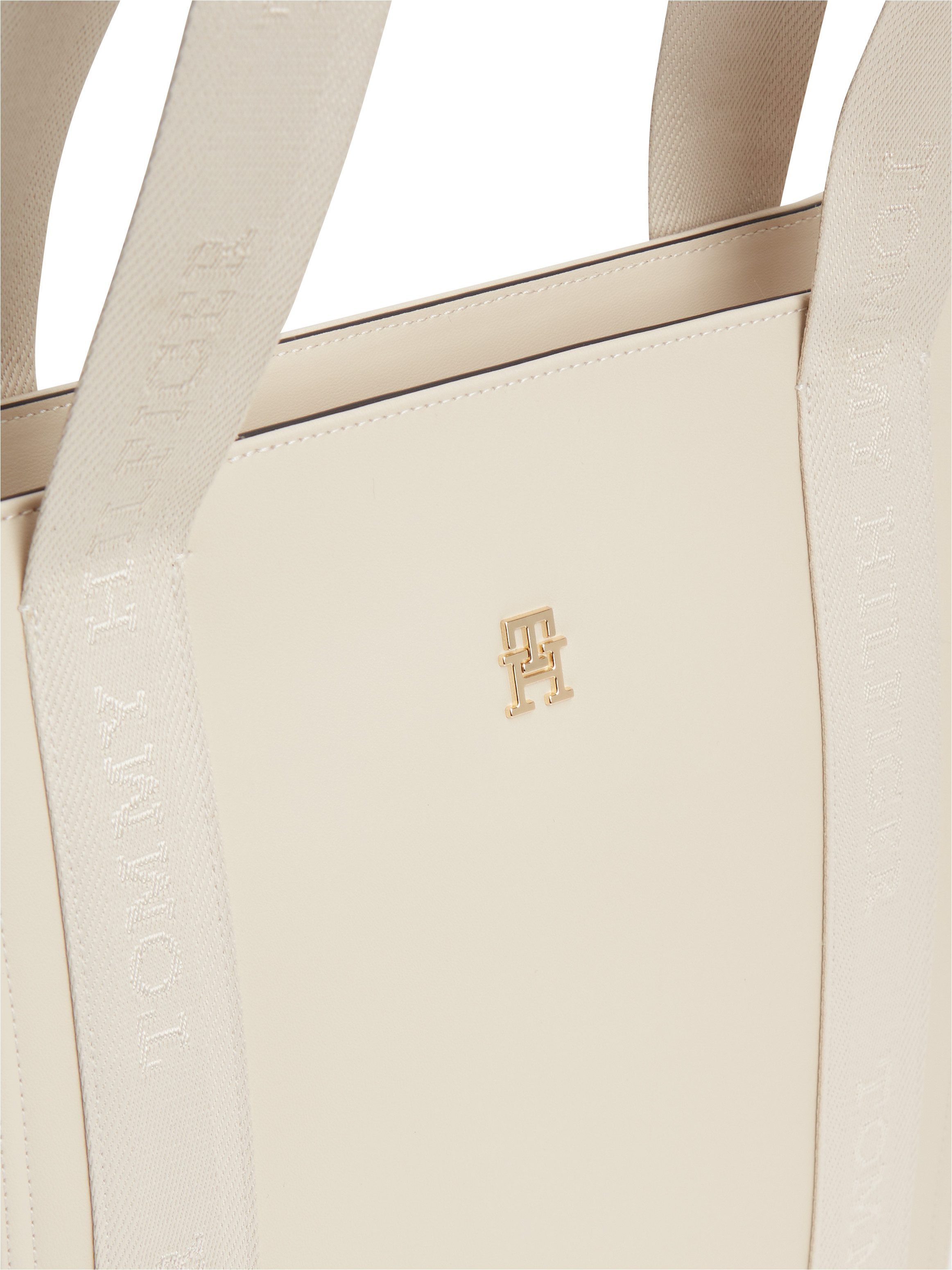 Tommy Hilfiger Tragetasche IM LATAM LOGO TOTE, Damen Schultertasche, Handtasche mit Logoschriftzug – Bild 4 von 5
