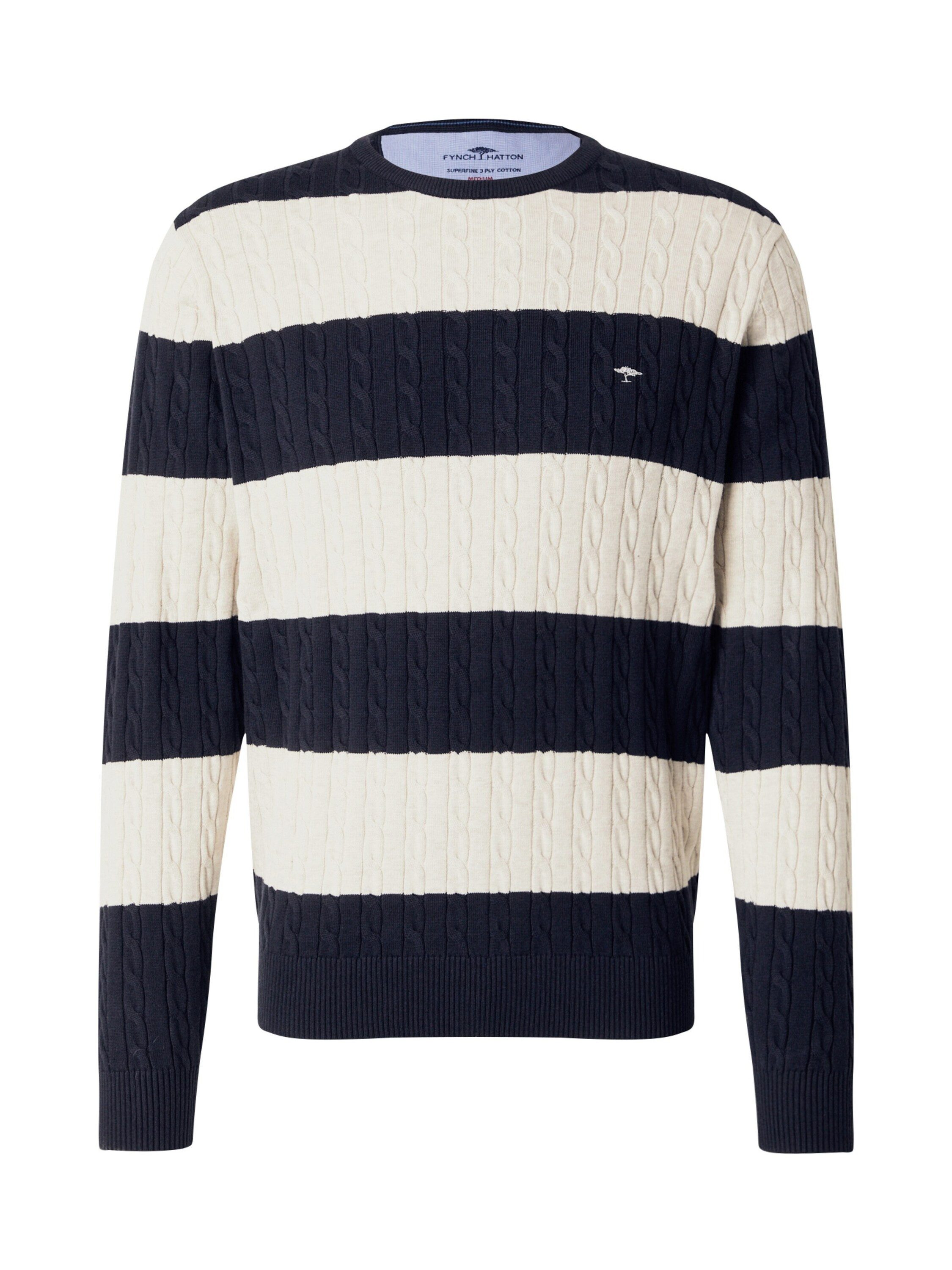 FYNCH-HATTON Rundhalspullover (1-tlg)