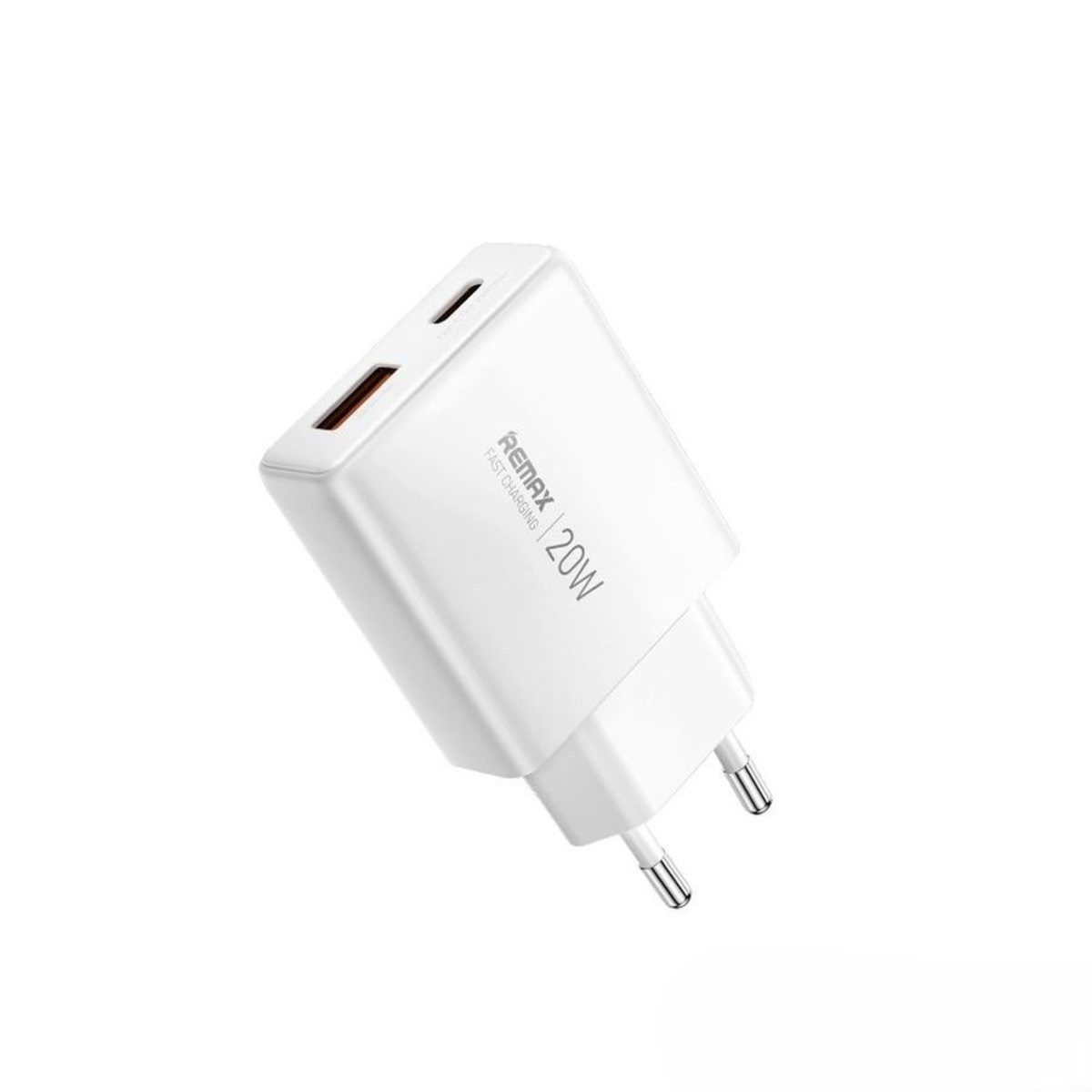 Remax Remax Wall Charger Ultra This GaN 20W RP-U01-AC Weiß Smartphone-Ladegerät
