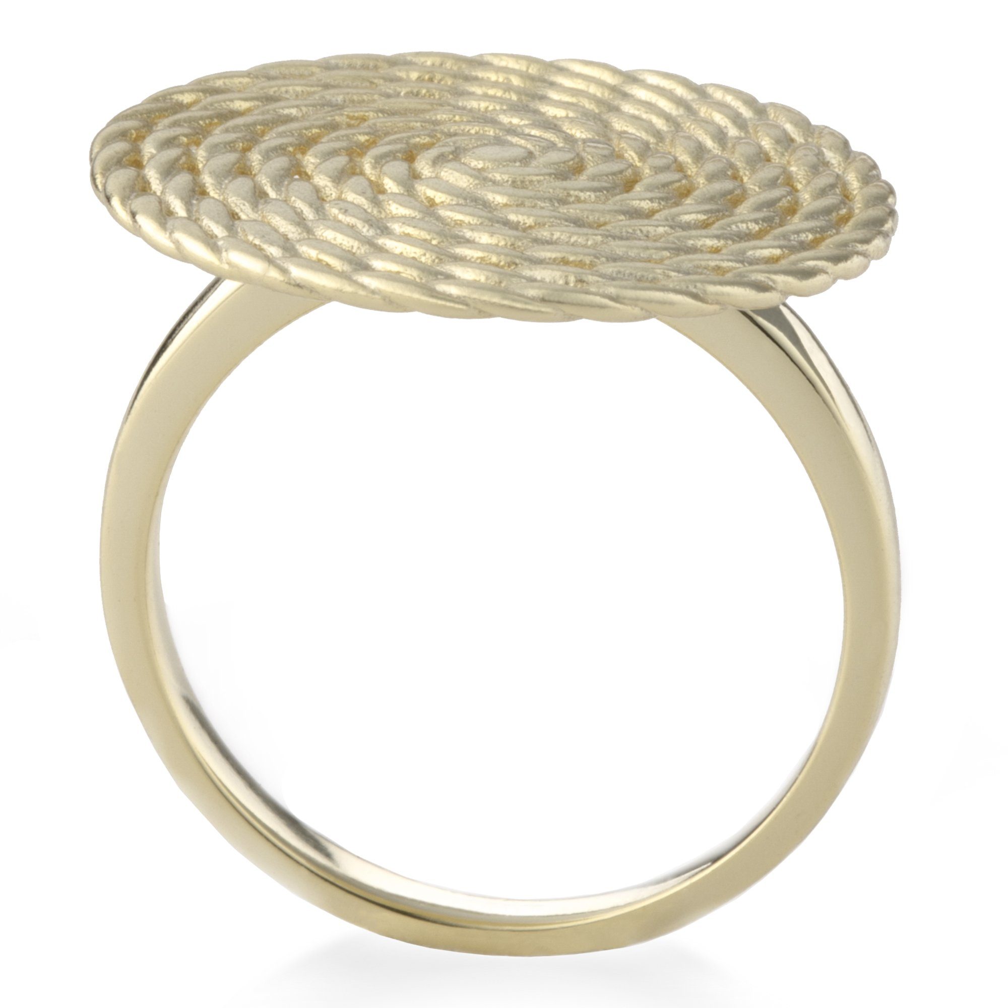 goldfarben Damenring inkl. Geschenkverpackung), Fingerring Clari (Ring, 1-tlg., Heideman