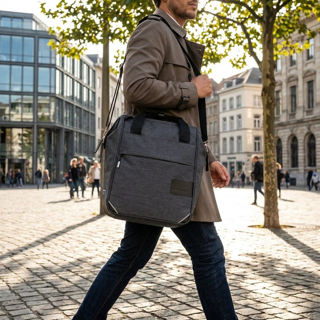 NORCO Fahrradtasche Norco Denbury City Tasche 12L - Gepäckträgertasche 38x30x13cm für Fahr