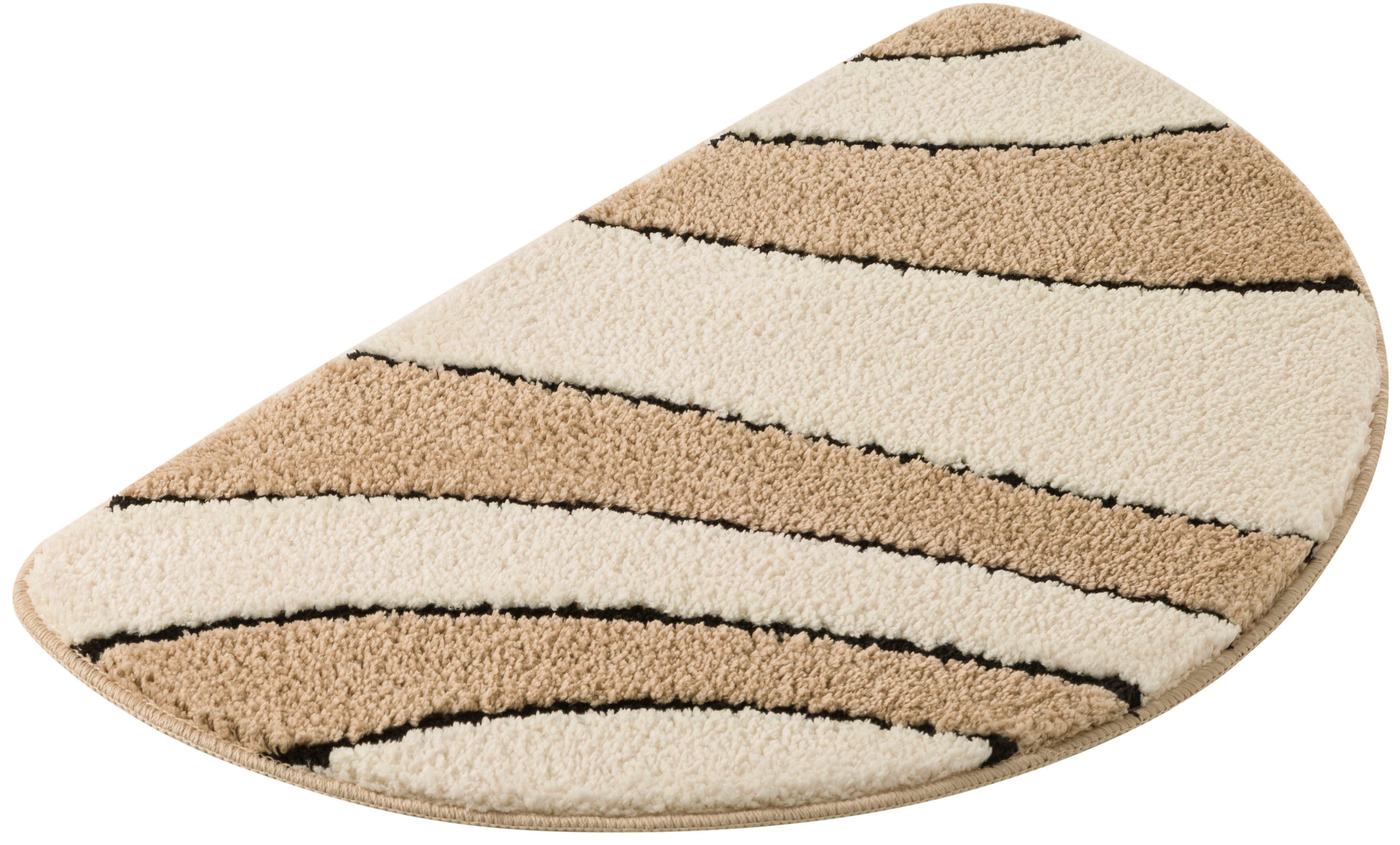 my home Badematte Anna, Badvorleger, Badezimmer Teppich, Höhe 16 mm, rutsch günstig online kaufen