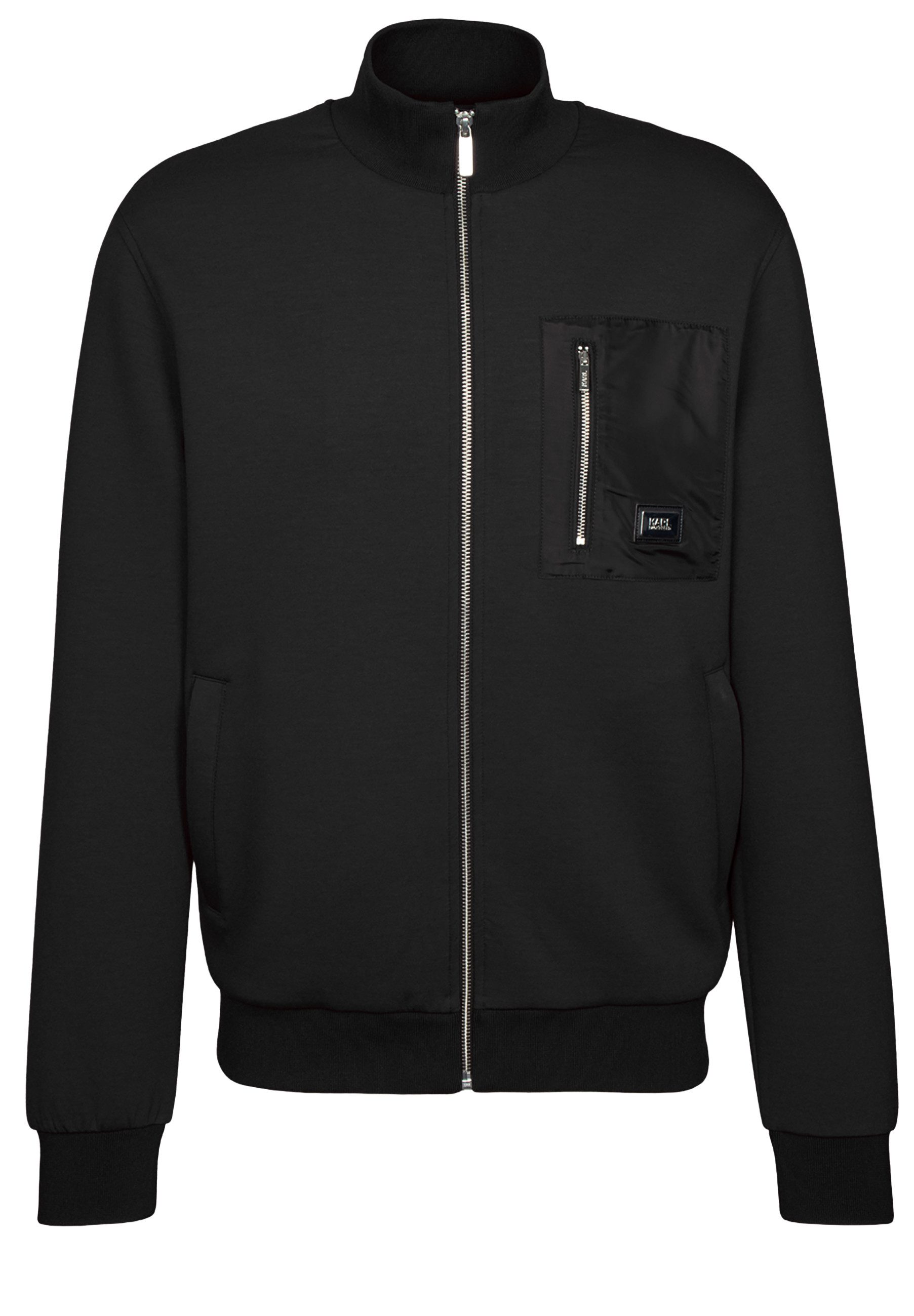 LAGERFELD Sweatjacke mit Logo-Detail (1-tlg)