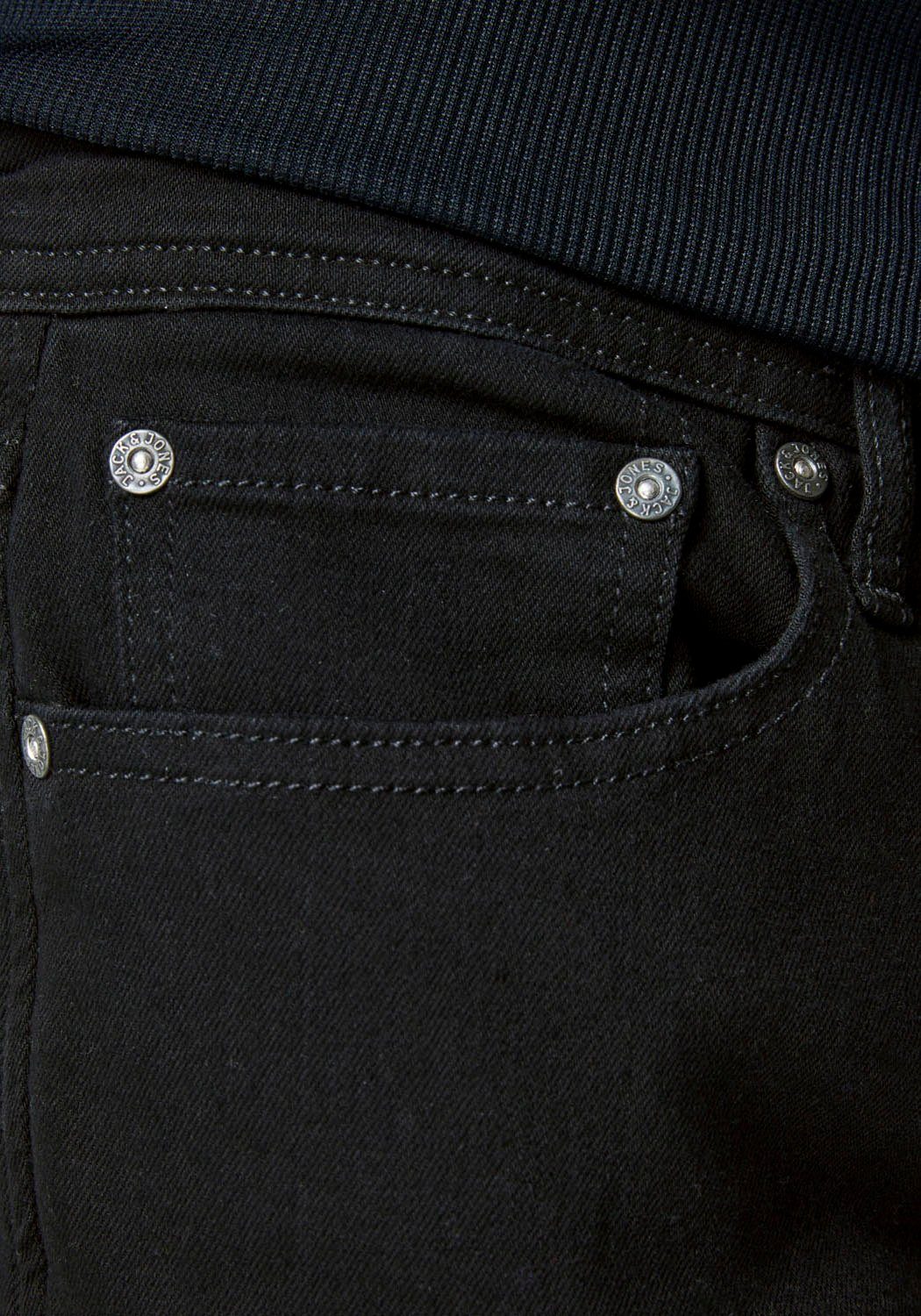 & Jack Jones Comfort-fit-Jeans MIKE black