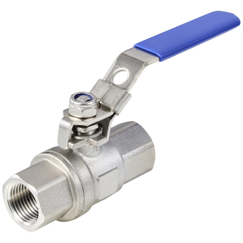 TRU COMPONENTS Kugelhahn TRU COMPONENTS TC-2PC-DN15-316 TC-12770348 Standard-Kugelhahn Innengew
