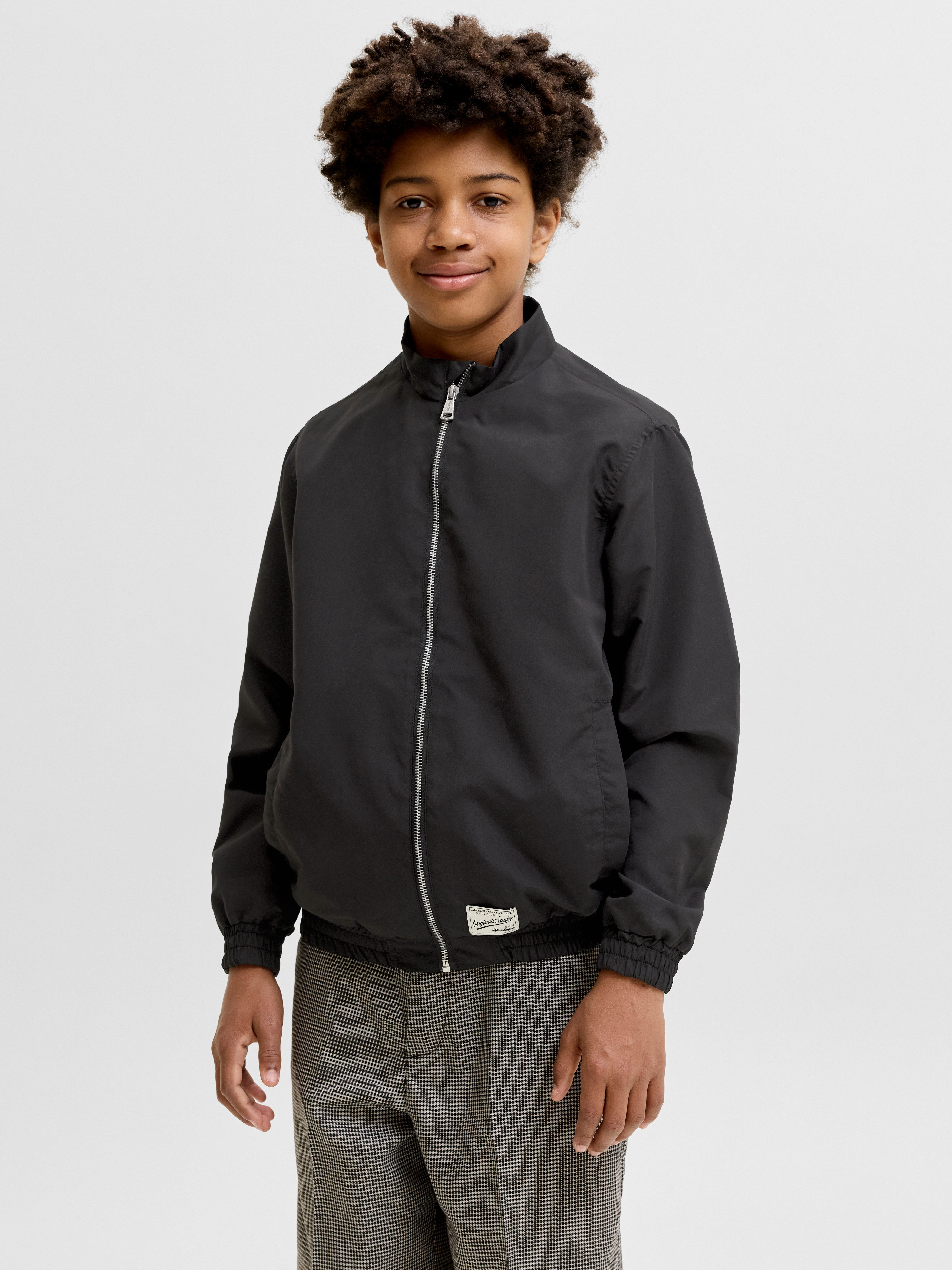 Jack & Jones Junior Bomberjacke JORCASSIS RUSH BOMBER JACKET JNR Kunstfaser, regular fit