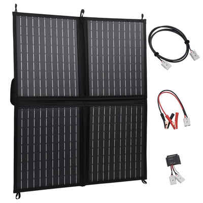 vidaXL Solarmodul Solarmodul Faltbar 80 W 12 V