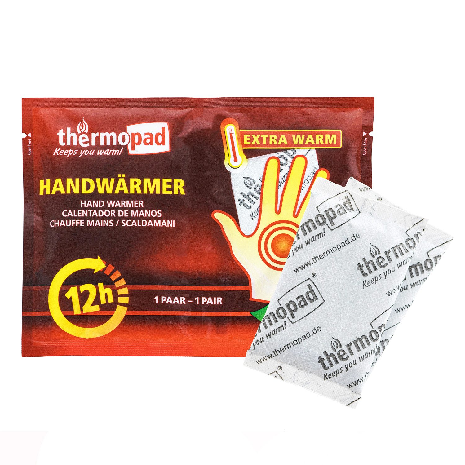 Thermopad Handwärmer 10 Paar Thermopad Handwärmer, 10-tlg., luftaktiviert, sofort einsatzbereit, ideal in Handschuhen