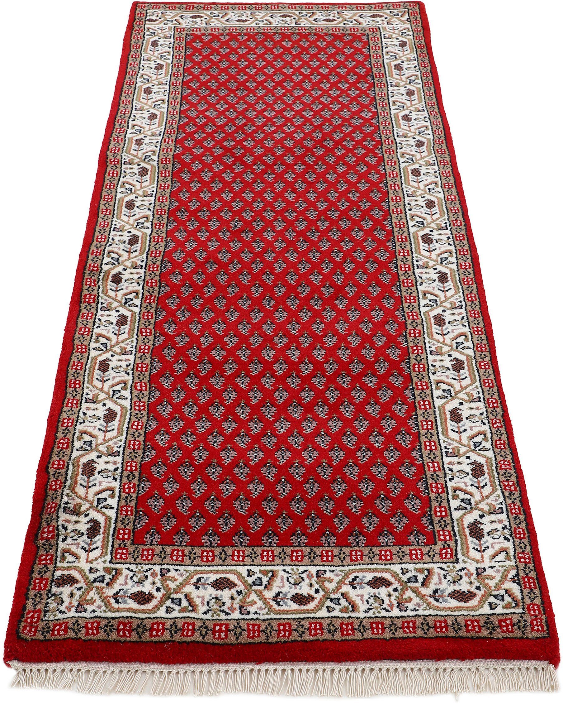 Woven Arts Orientteppich Mir, auch als Läufer, rechteckig, Höhe: 15 mm, handgeknüpft, Wohnzimmer, reine Wolle