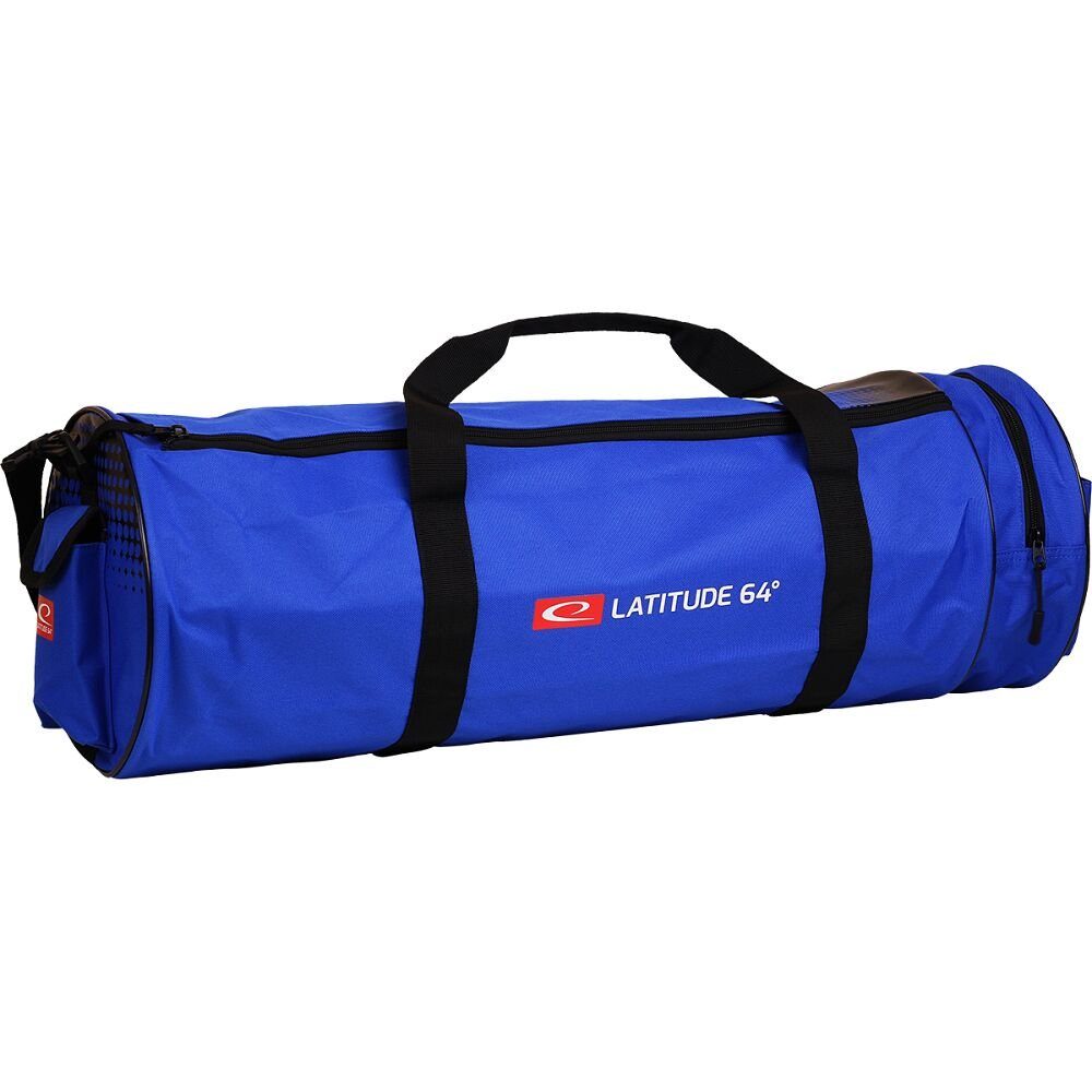 Latitude 64° Sporttasche Practice Bag, Discgolfscheiben zu 45 Blau Hauptscheibenfach bis für