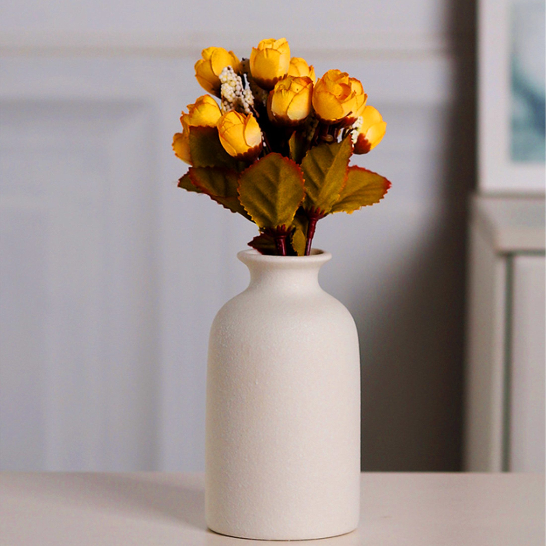 YINDN Dekovase 3er-Set Keramik Vase, Getrocknete günstig online kaufen
