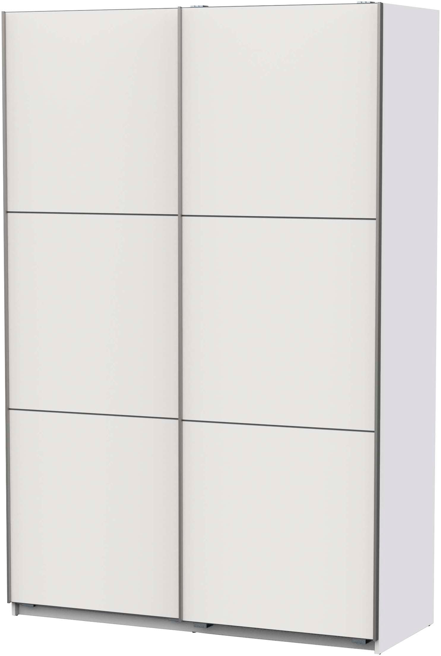 Demeyere GROUP Schiebetürenschrank Alhambra (B/H/T ca. 148/224/60cm) viel Stauraum, 2 Kleiderstangen aus Stahl, viele Ablageflächen – Bild 2 von 5