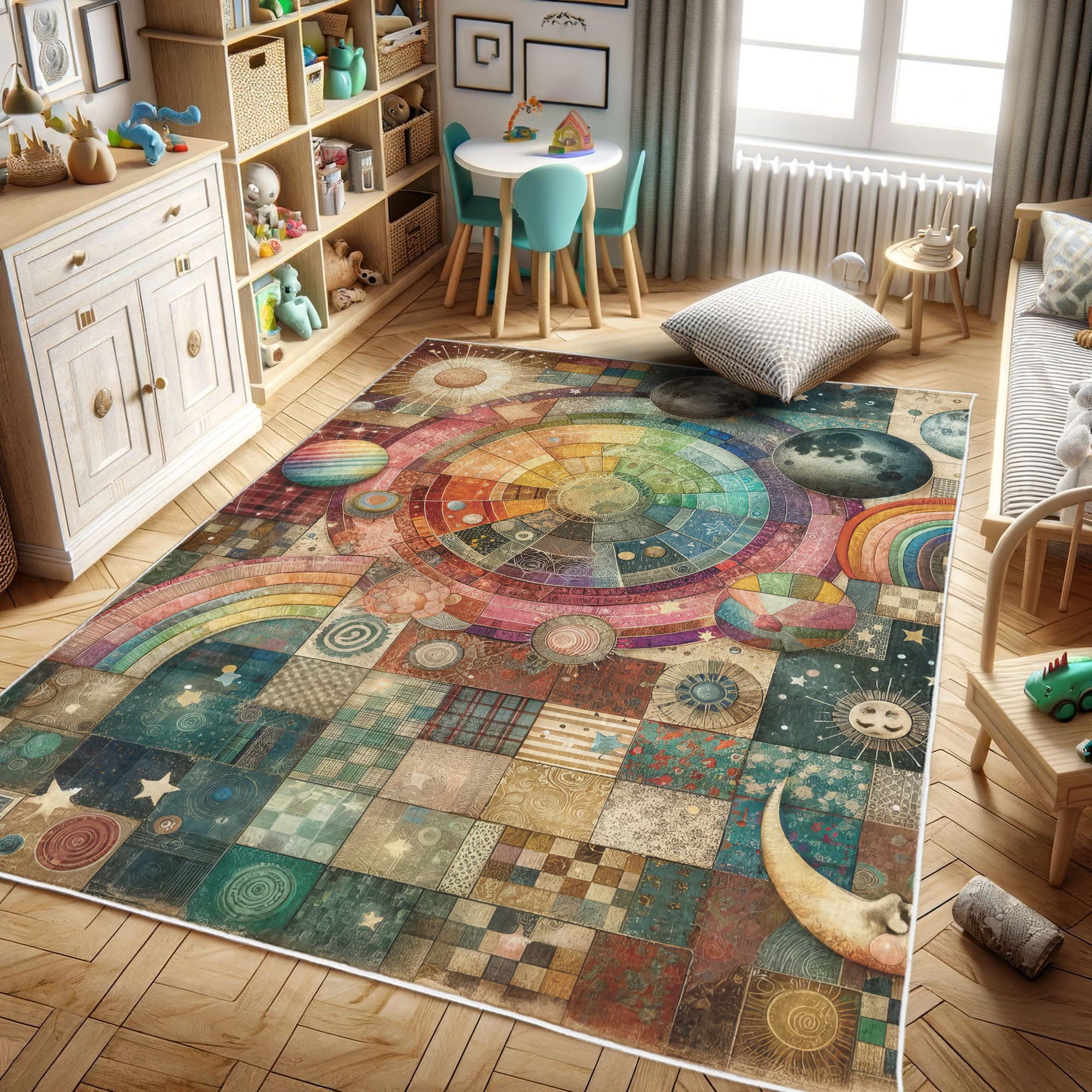 Abakuhaus Teppich Dekorativer Teppich für Wohnzimmer und Schlafzimmer, rech günstig online kaufen