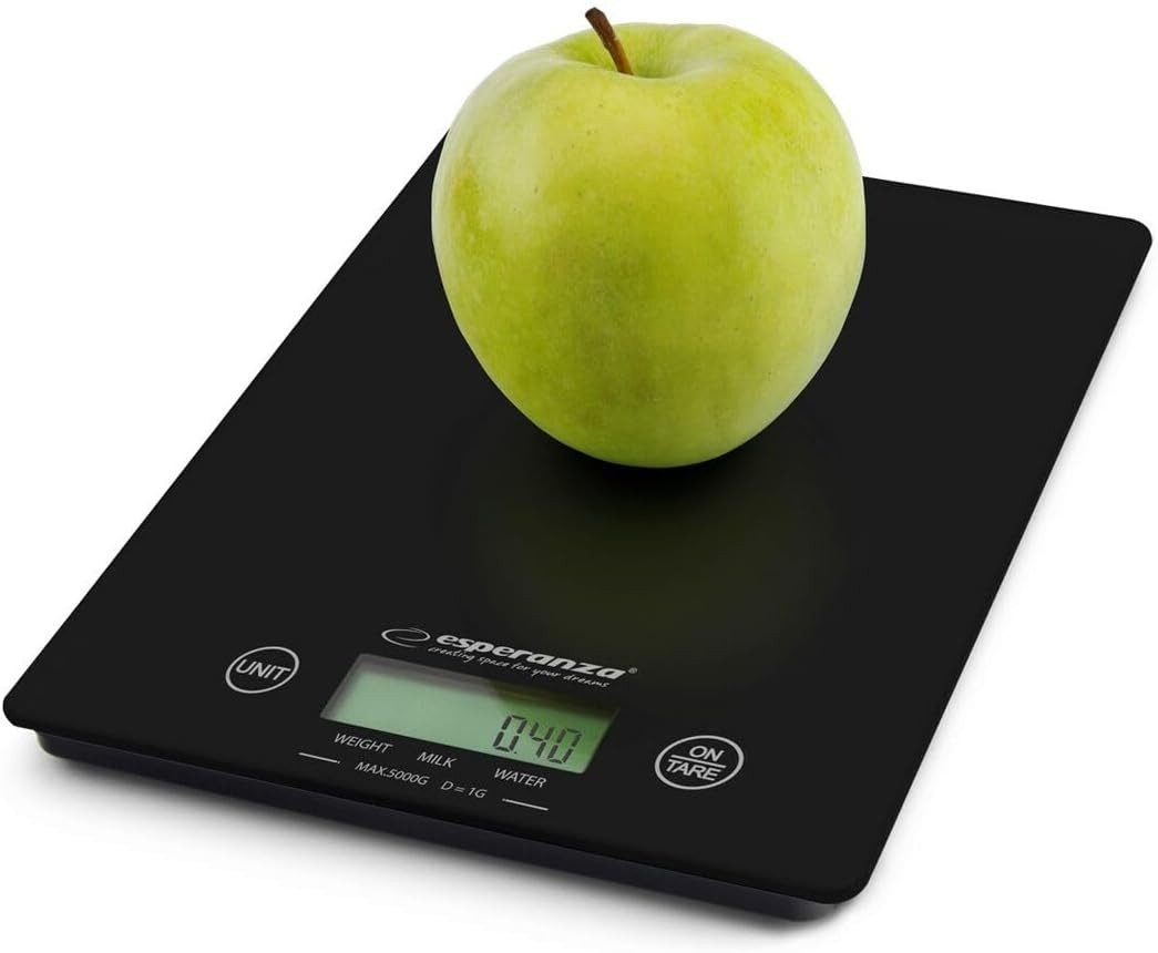 Esperanza Küchenwaage Küchenwaage Digital Waage Briefwaage von 1g bis 5Kg Elektrisch