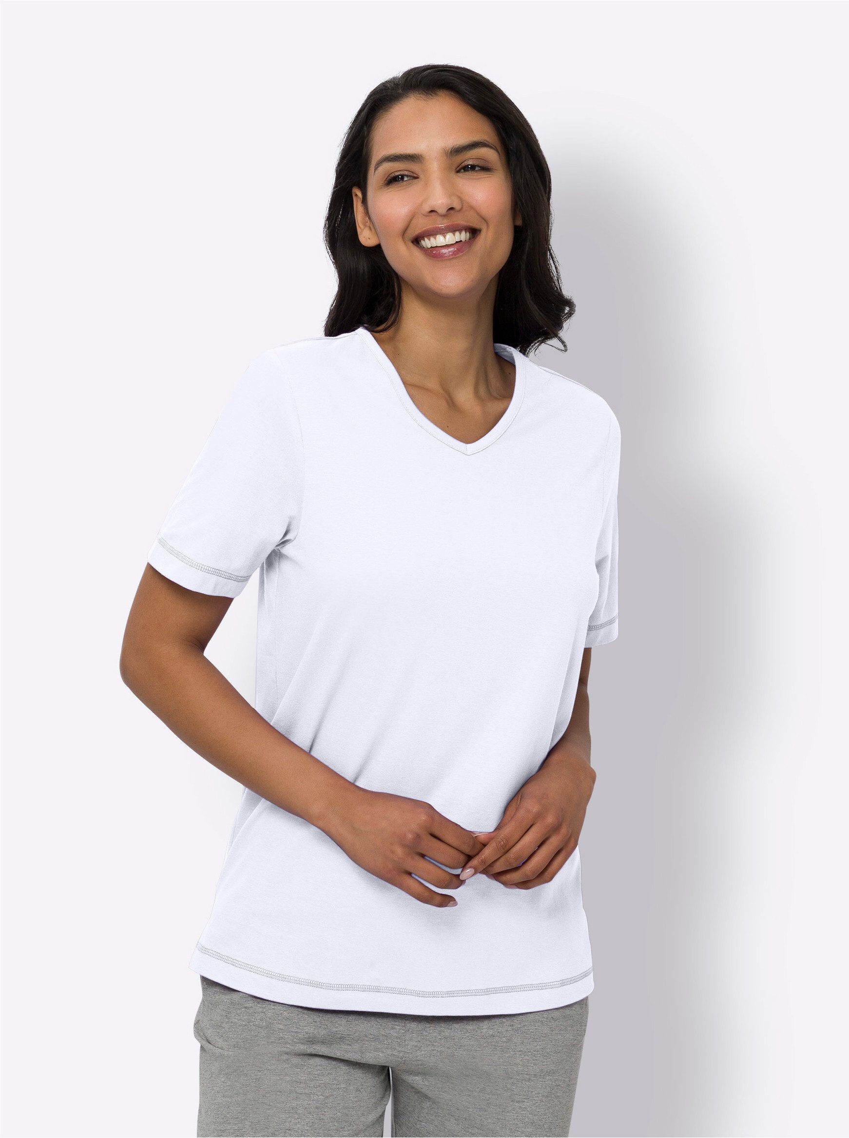 Sieh an! Trainingsshirt Kurzarmshirt . günstig online kaufen