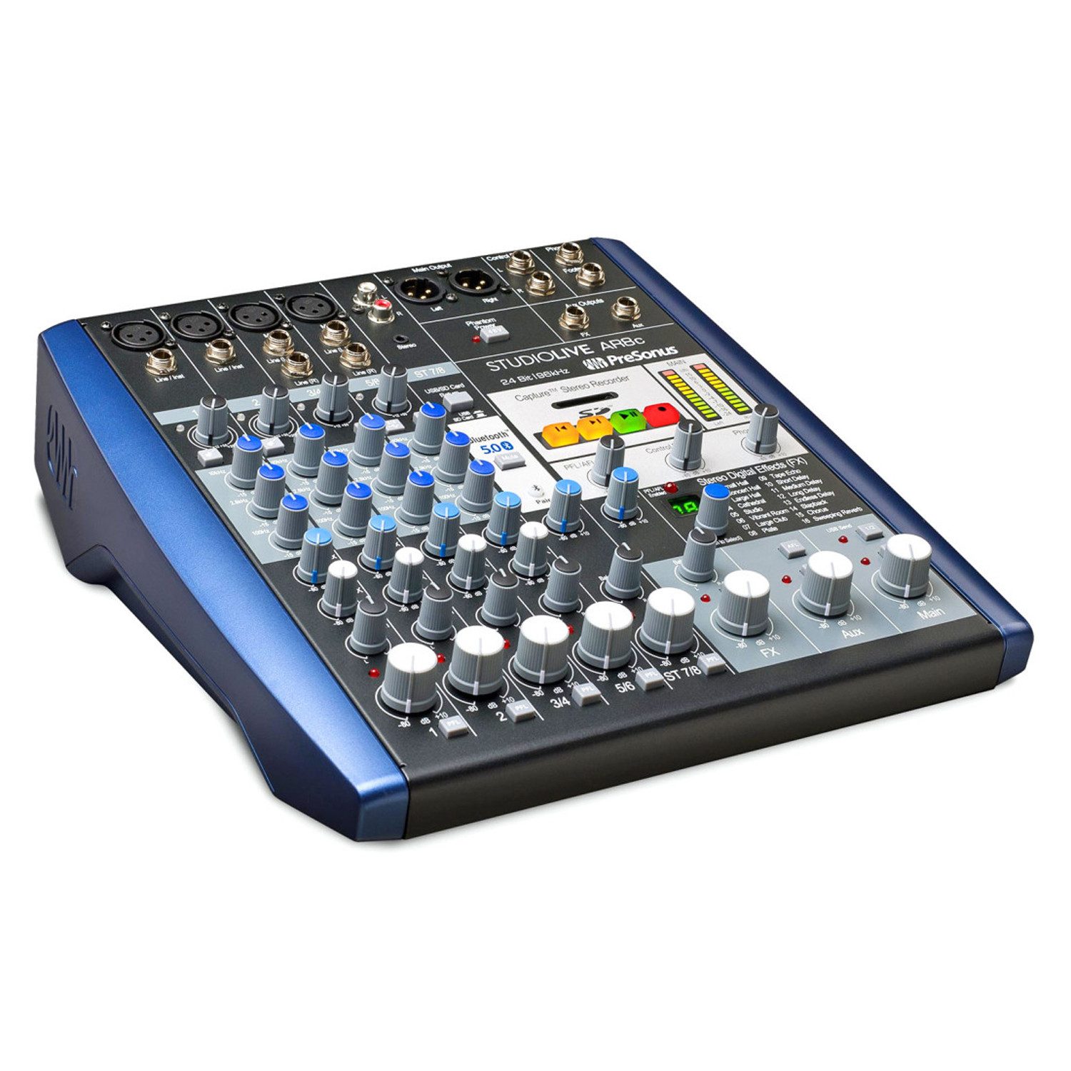 Presonus Mischpult Presonus StudioLive AR8c Mischpult, (1 Stück), 8-Kanal Mischpult