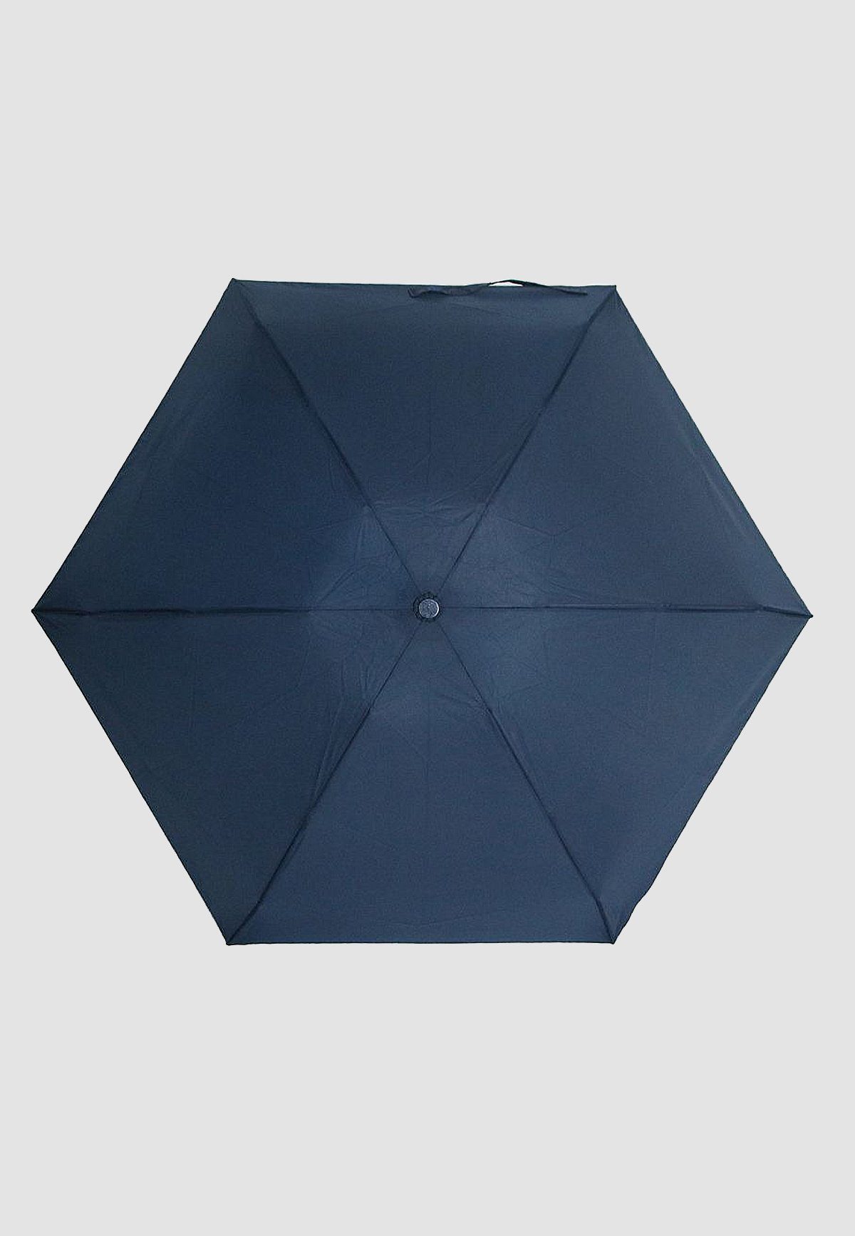 Taschen Regenschirm Blau Ausführung, 4683 Leichte Taschenregenschirm in Kleiner ANELY