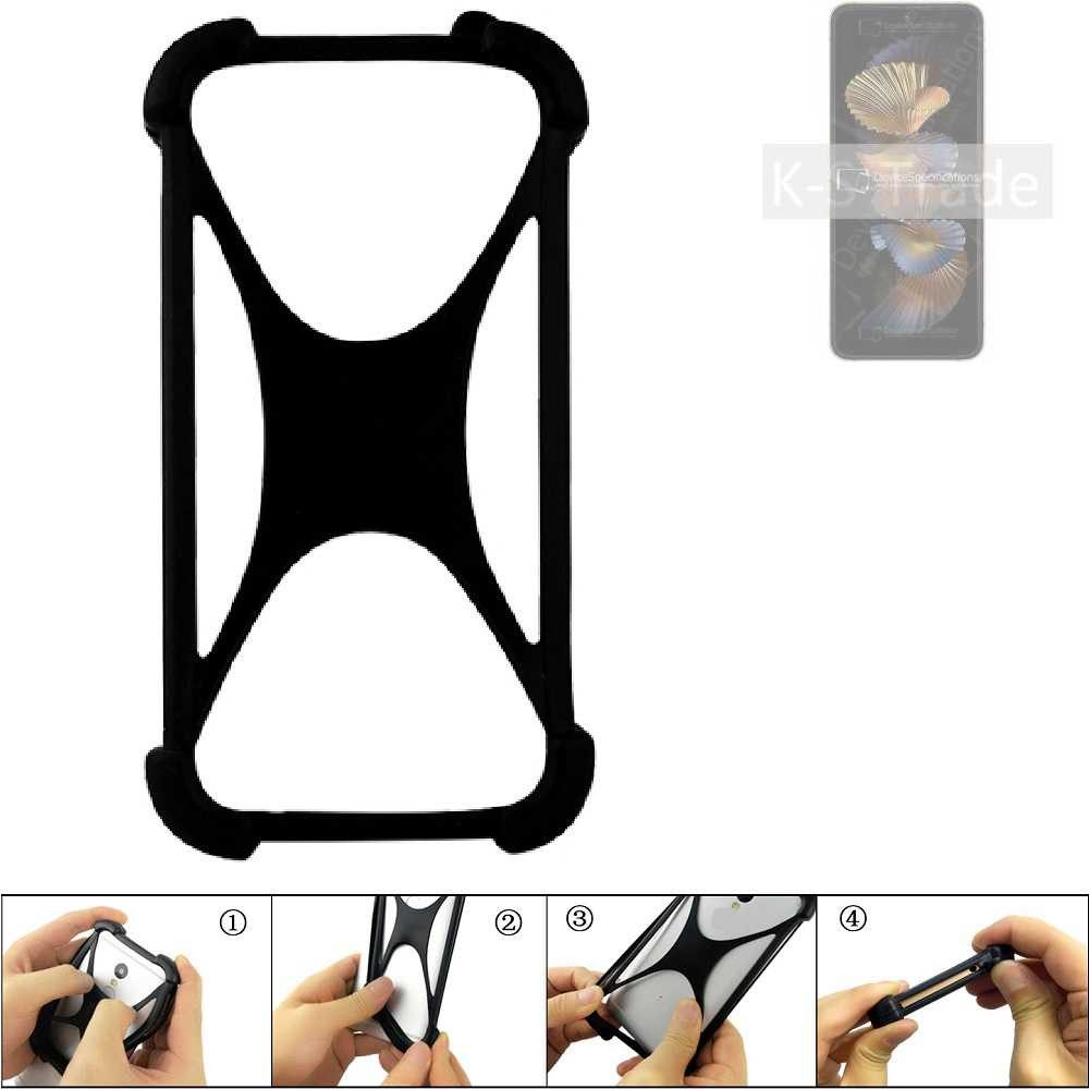 K-S-Trade Handyhülle für Samsung W25 Flip, Handy-Hülle Schutz-Hülle Silikon Bumper TPU Softcase Smartphone