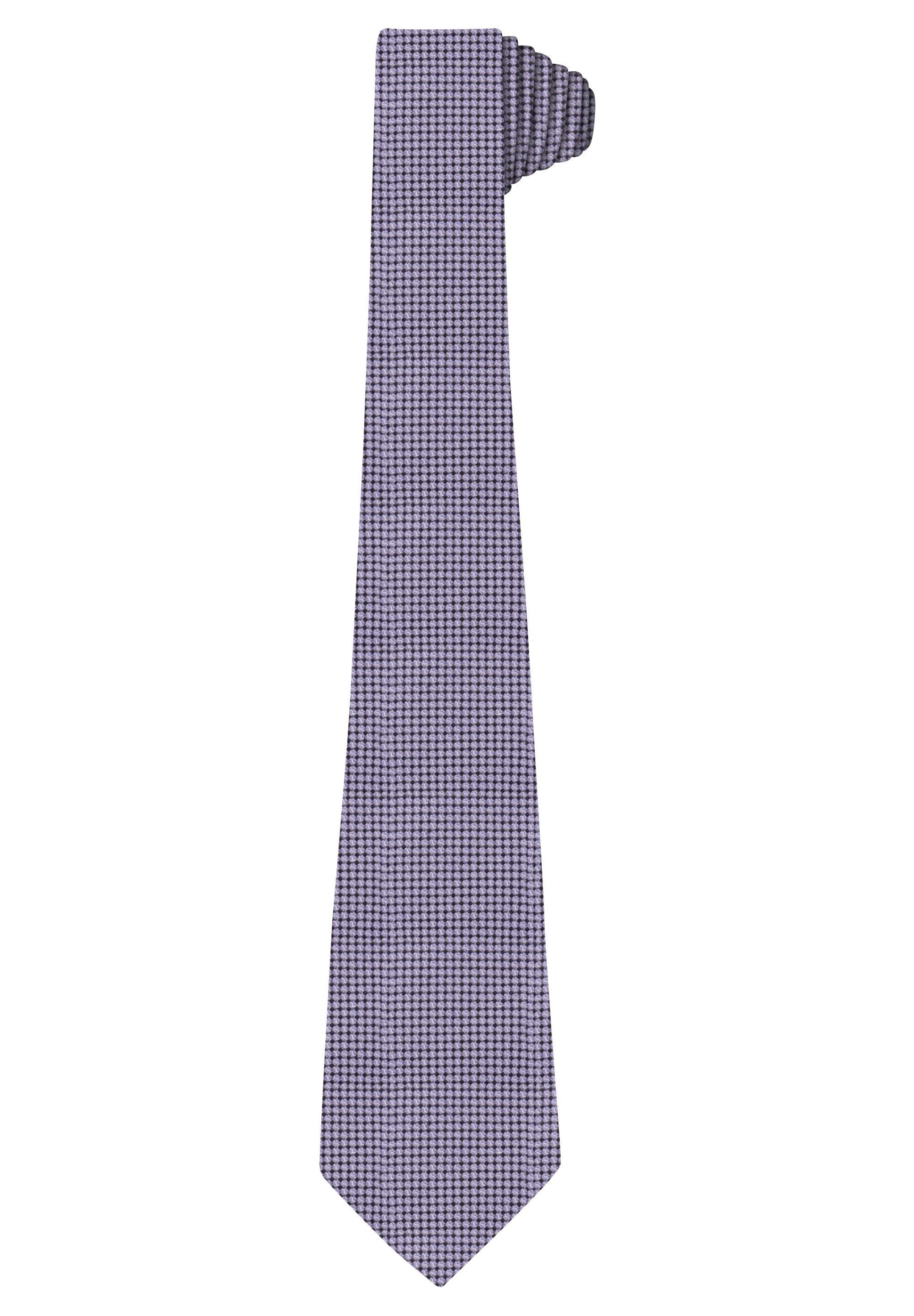 HECHTER PARIS Krawatte mit Modische Musterung orchid | Breite Krawatten