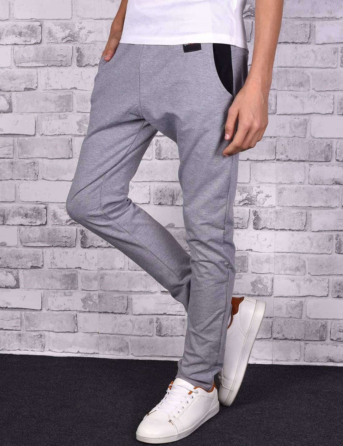 Kinder Bund Grau-Schwarz Sweatpants Jungen (1-tlg) BEZLIT Sweathose mit elastischem