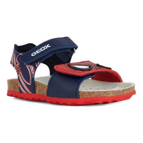 Geox B SANDAL CHALKI BOY Sandale mit Spiderman Motiv