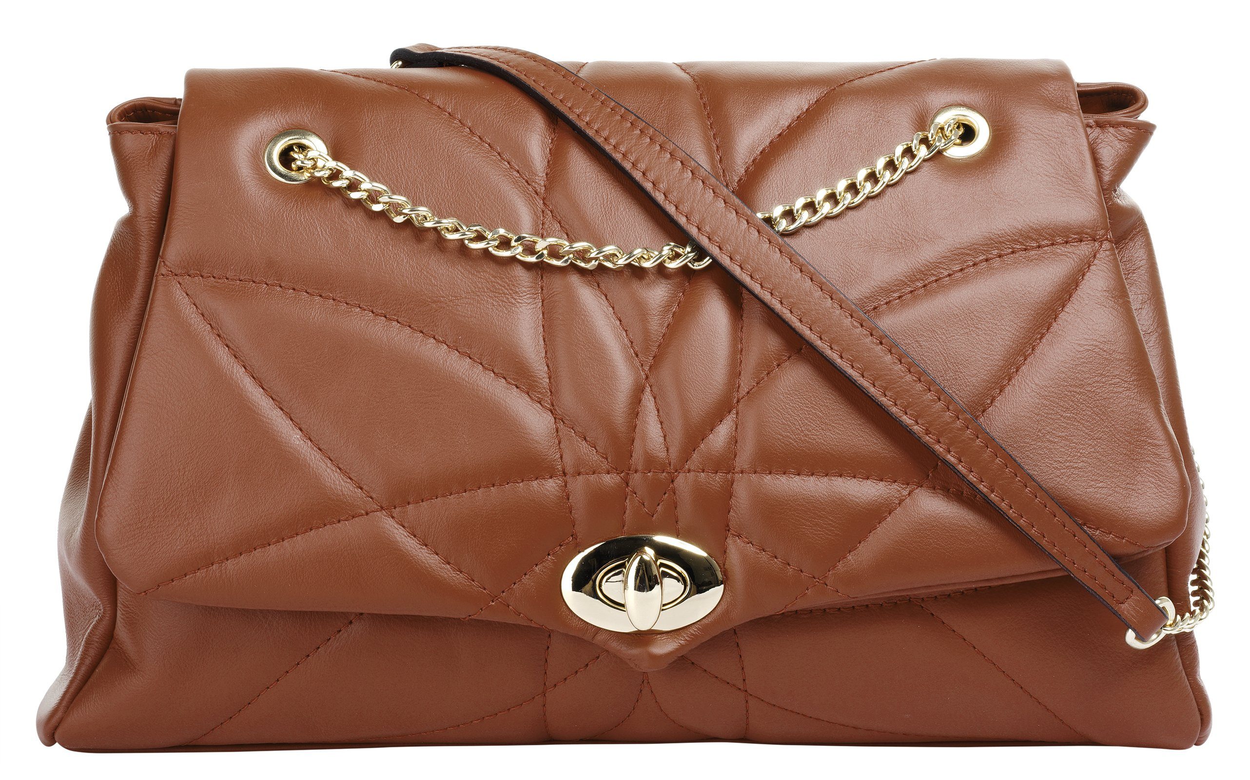 Cluty Umhängetasche, echt Leder, Made in Italy günstig online kaufen