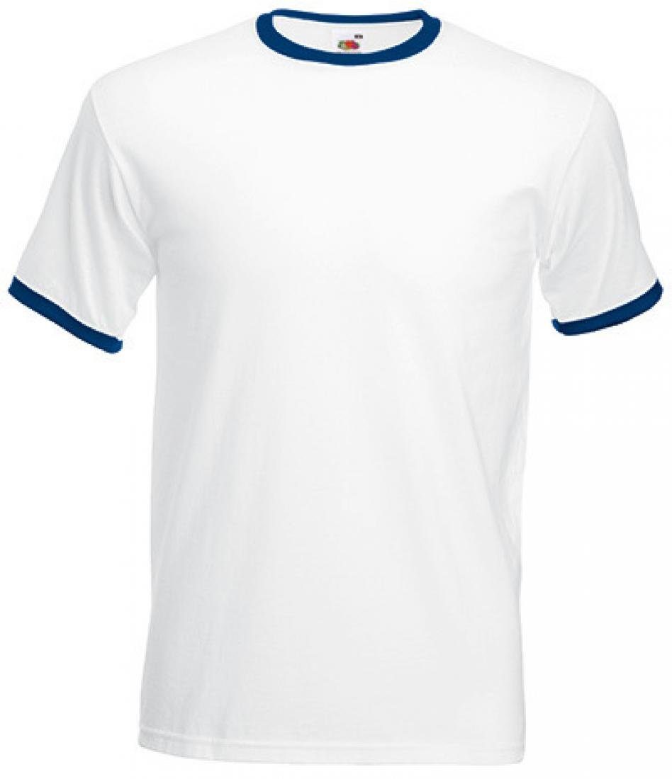 Fruit of the Loom Rundhalsshirt Ringer Herren T-Shirt günstig online kaufen