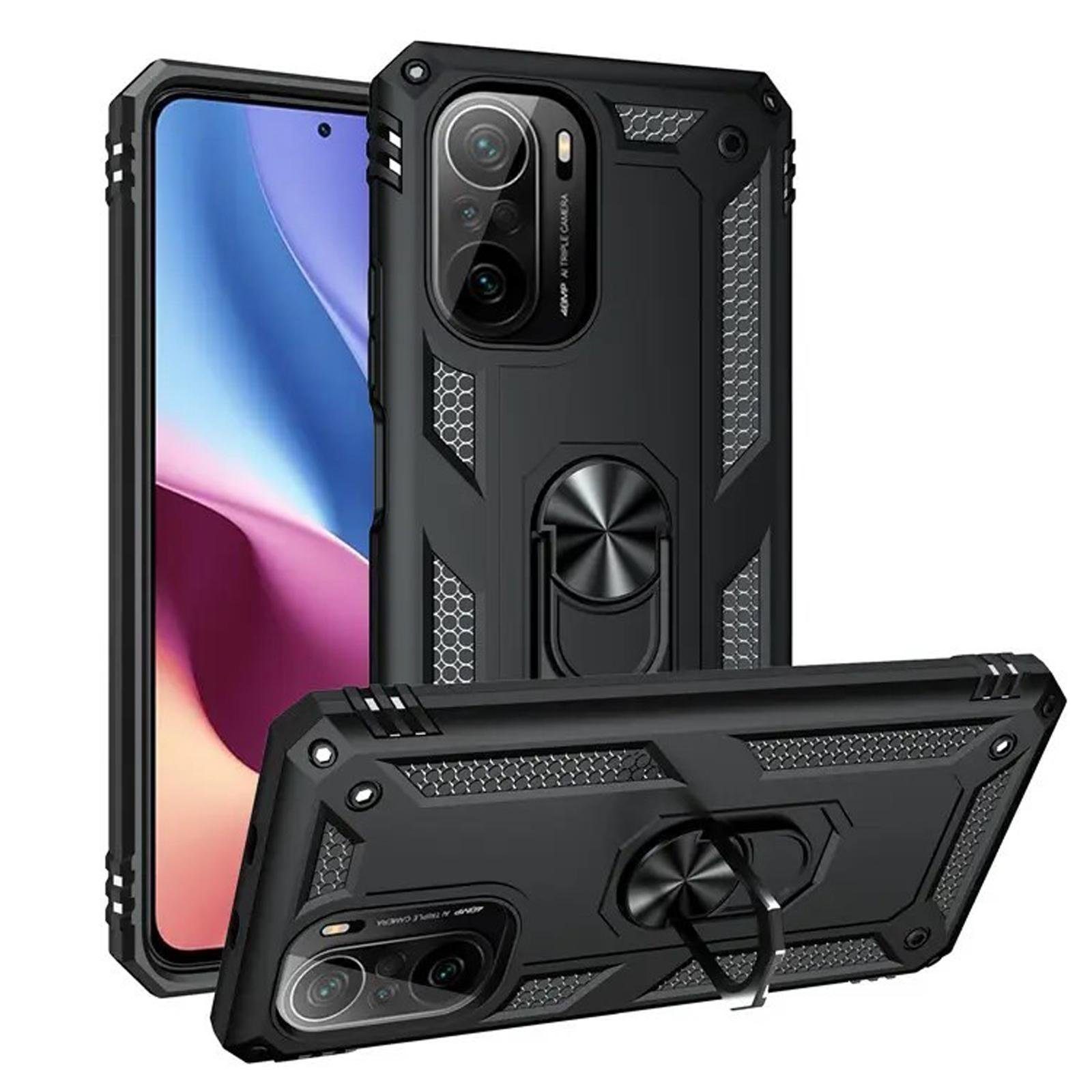 Numerva Handyhülle Schutz Hülle Outdoor für Xiaomi Mi 10T/Mi 10T Pro, Panzer Hülle Bumper Case Cover