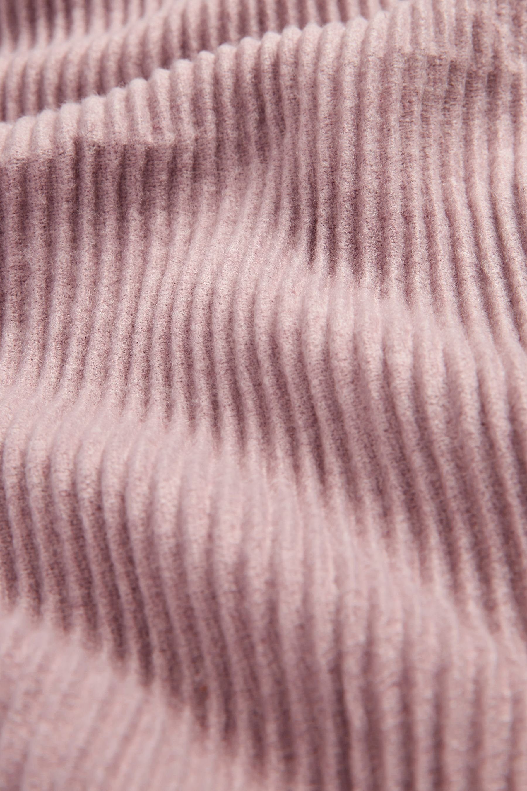 Schal, Schal plissierter Mittelschwerer, (1-St) Next Pink
